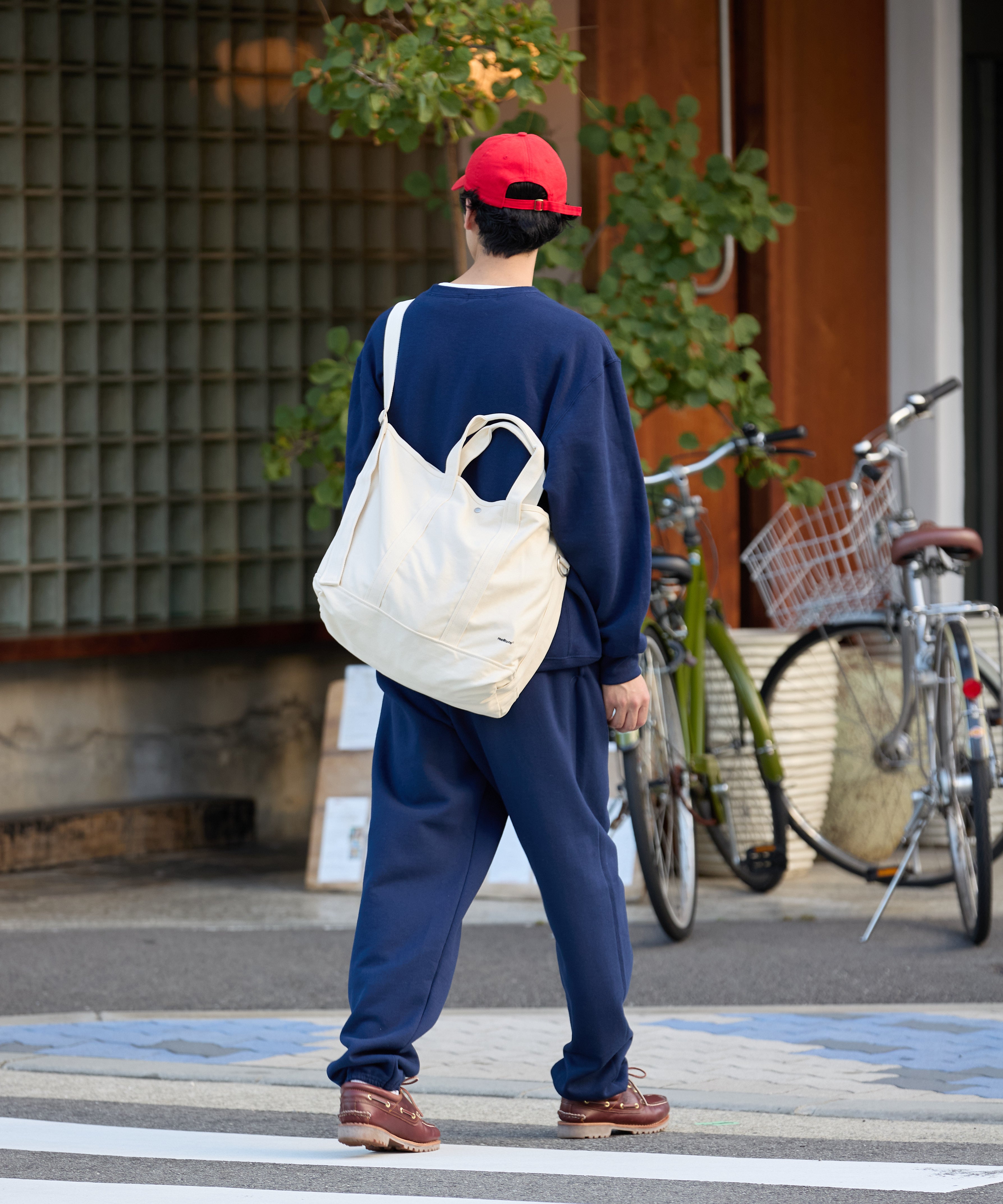 2WAY CANVAS TOTE  BAG【NATURAL】