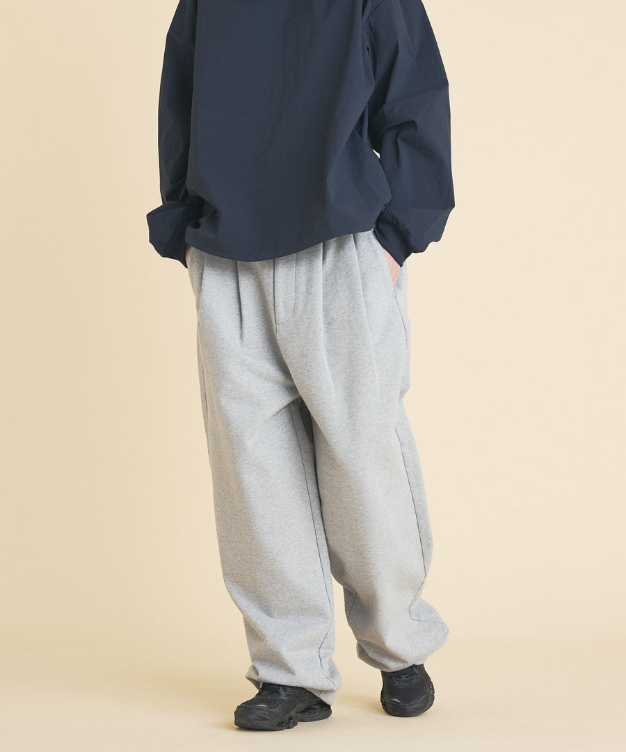 2TUCK WIDE SWEAT PANTS
