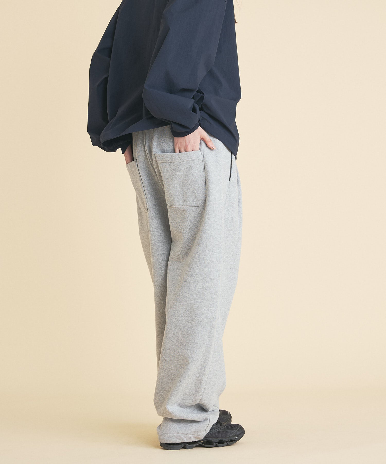 【3.13 FRI 18:00~ INSTOCK】2TUCK WIDE SWEAT PANTS
