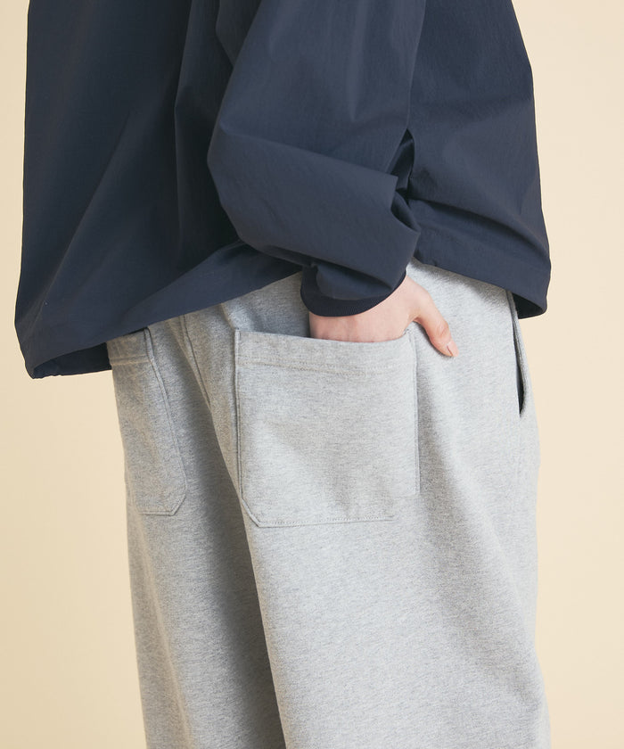 2TUCK WIDE SWEAT PANTS