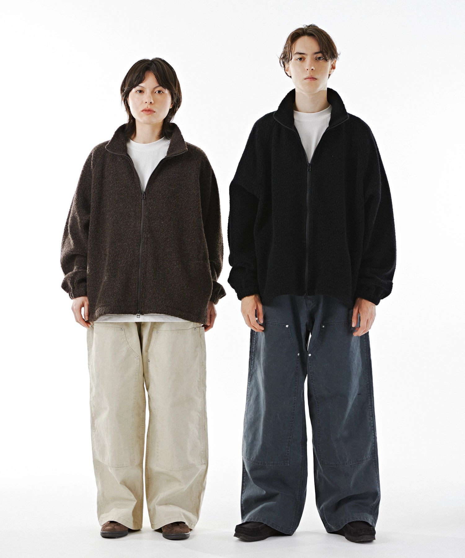 【9.19 FRI 18:00~ IN STOCK】BOUCLE ZIP BLOUSON