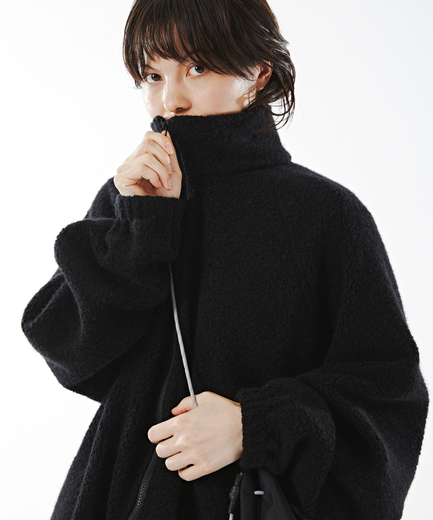 【9.19 FRI 18:00~ IN STOCK】BOUCLE ZIP BLOUSON
