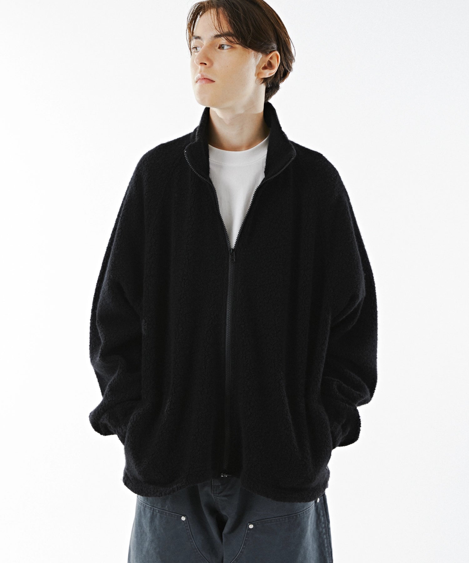 【9.19 FRI 18:00~ IN STOCK】BOUCLE ZIP BLOUSON