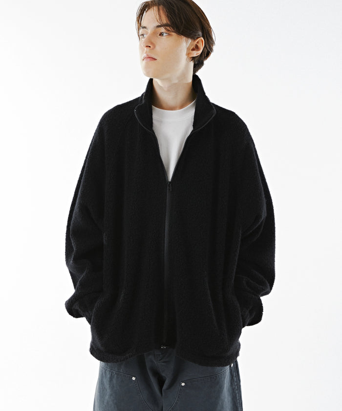 BOUCLE ZIP BLOUSON