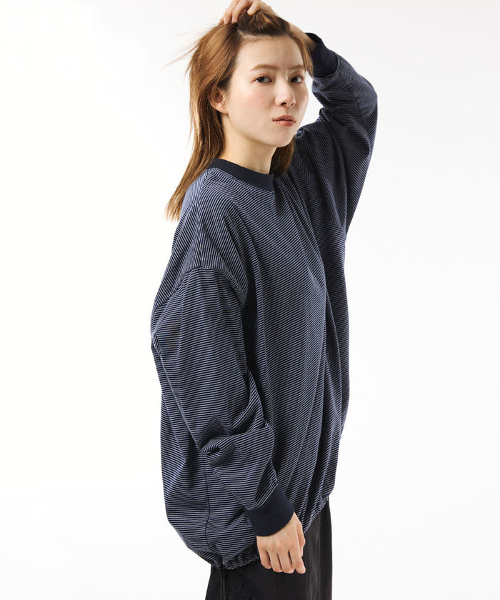 边框气球 T 恤 L/S