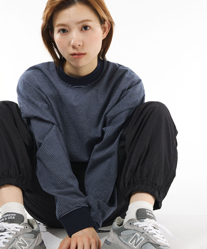 边框气球 T 恤 L/S