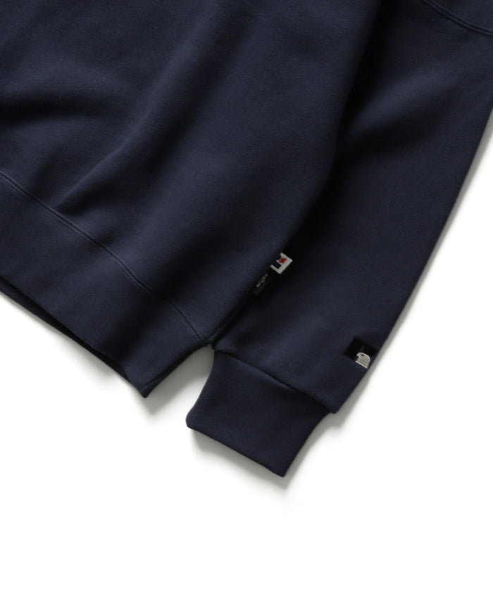 ×RUSSELL ATHLETIC "HIGH COTTON" CAP SHOULDER SWEATSHIRT