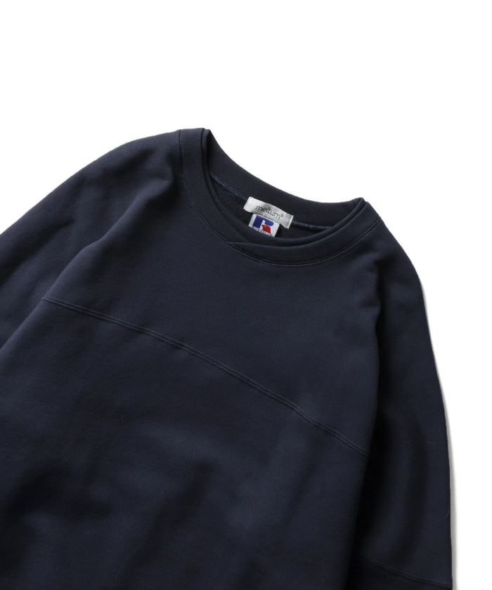 ×RUSSELL ATHLETIC "HIGH COTTON" CAP SHOULDER SWEATSHIRT