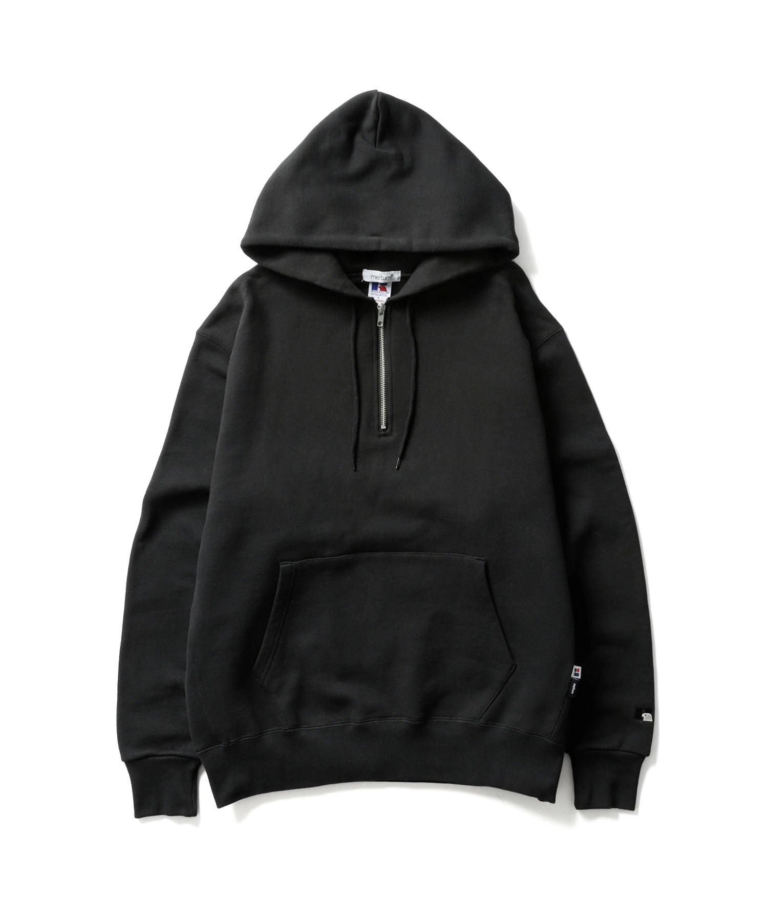 meltum × RUSSELL HALFZIP SWEATHOODIE