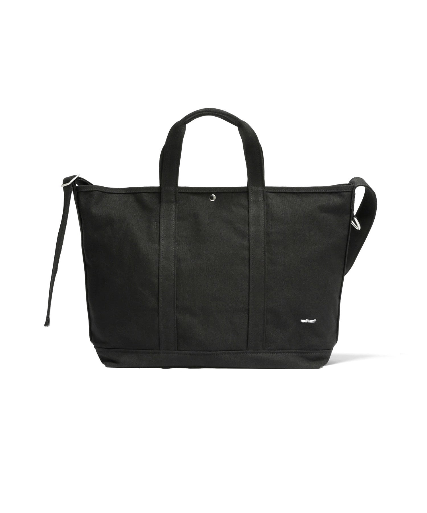 2WAY CANVAS TOTE  BAG【BLACK】