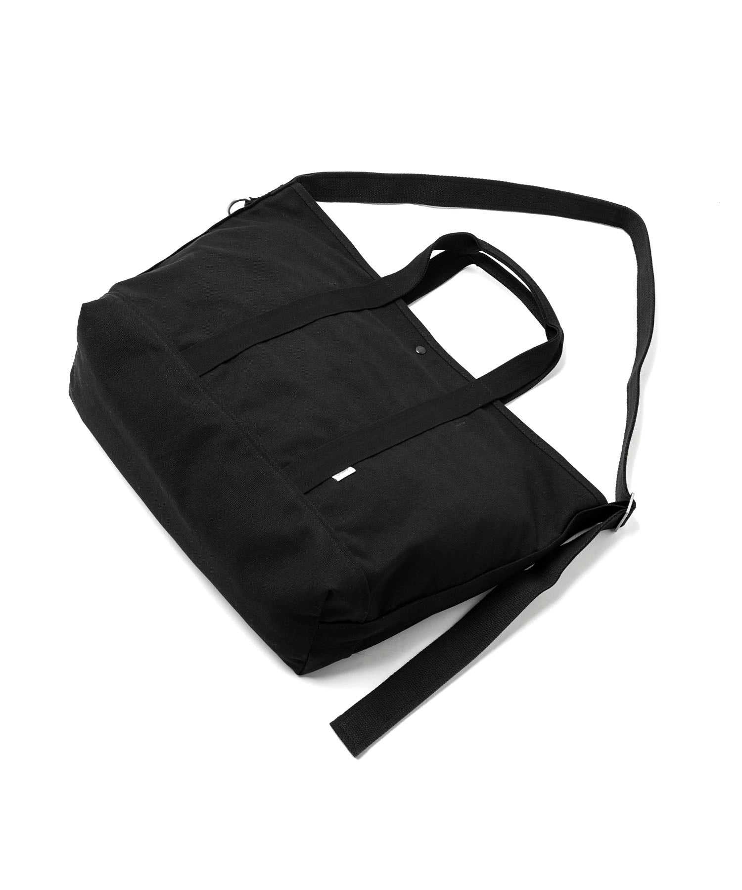 2WAY CANVAS TOTE  BAG【BLACK】