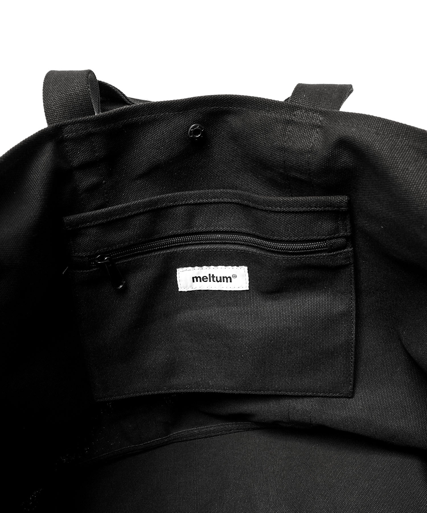 2WAY CANVAS TOTE  BAG【BLACK】