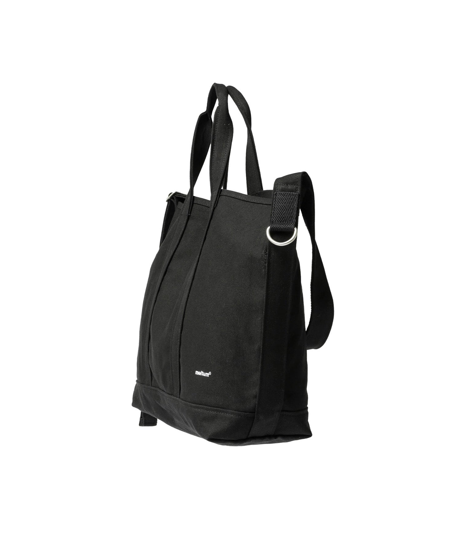 2WAY CANVAS TOTE  BAG【BLACK】