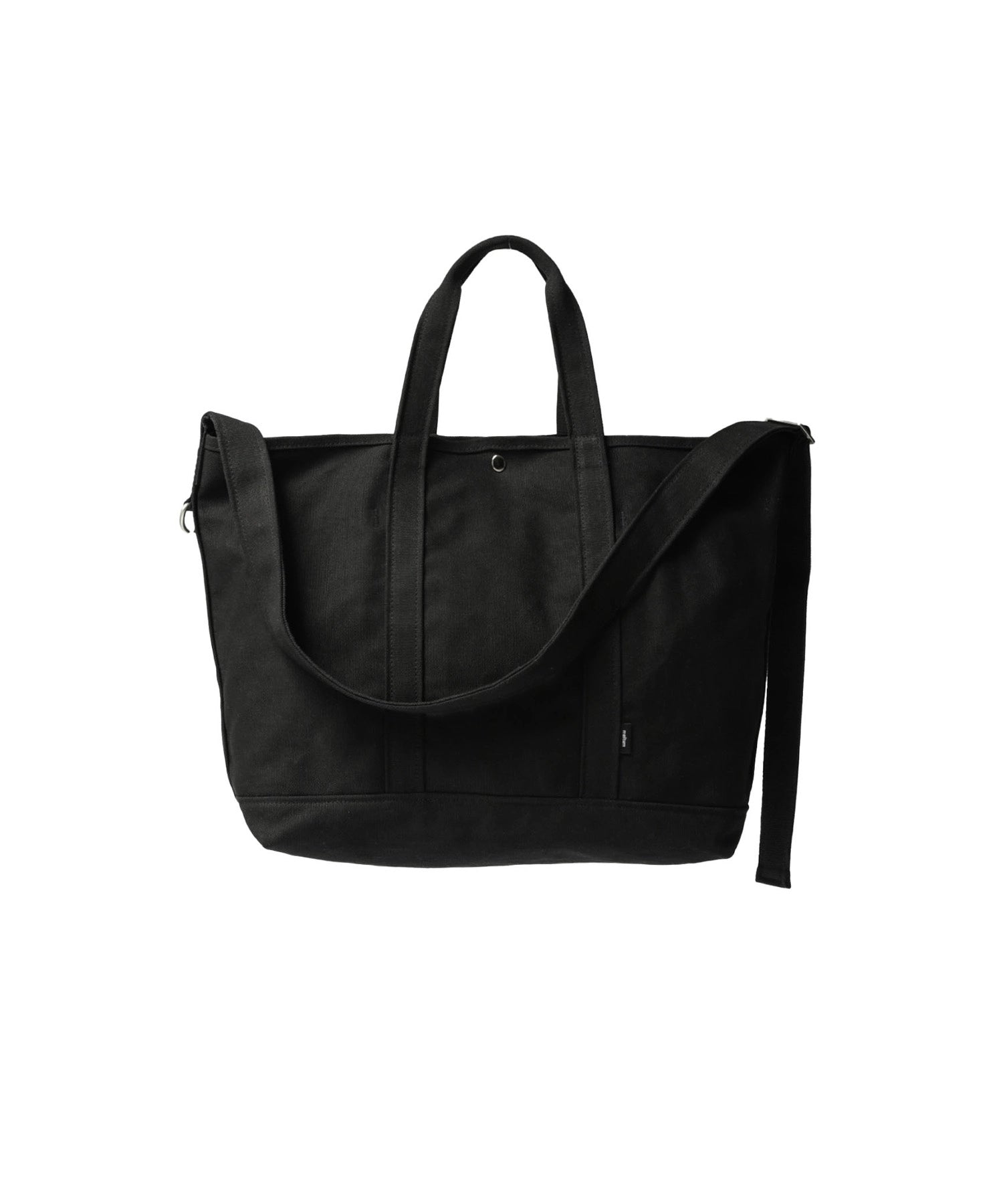 2WAY CANVAS TOTE  BAG【BLACK】