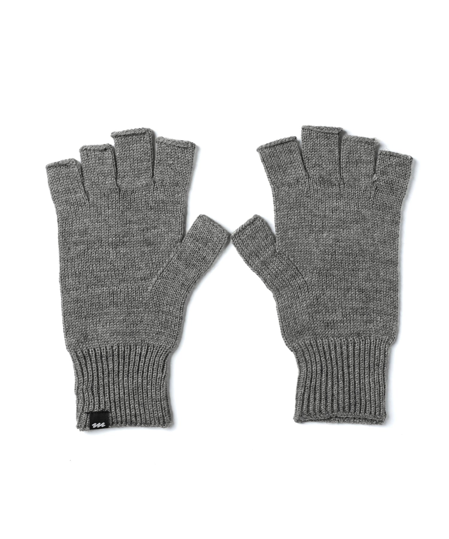 FINGERLESS KNIT GLOVES