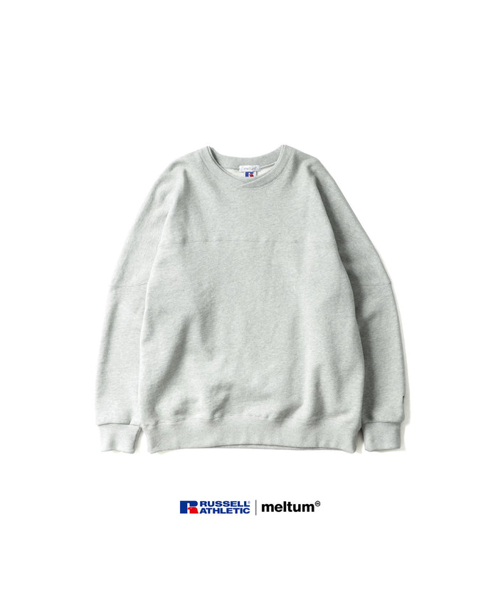 ×RUSSELL ATHLETIC "HIGH COTTON" CAP SHOULDER SWEATSHIRT