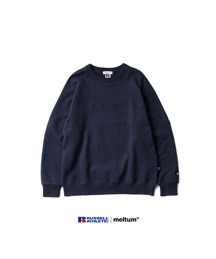 ×RUSSELL ATHLETIC "HIGH COTTON" CAP SHOULDER SWEATSHIRT
