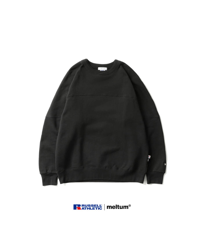 ×RUSSELL ATHLETIC "HIGH COTTON" CAP SHOULDER SWEATSHIRT