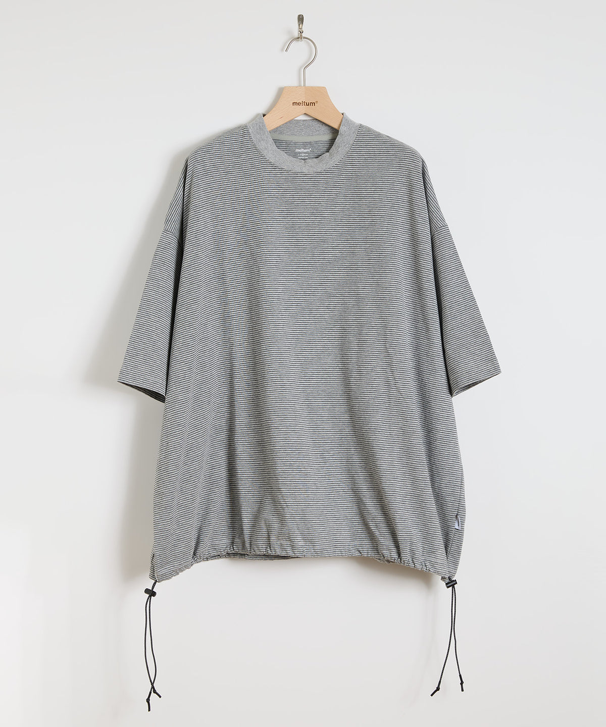 【SAMPLE SALE】BORDER BALLOON TEE S/S
