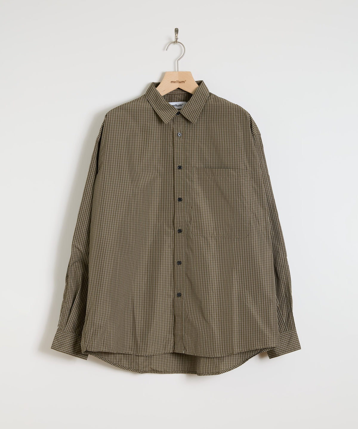 【SAMPLE SALE】GRAPH CHECK TECH SHIRT L/S