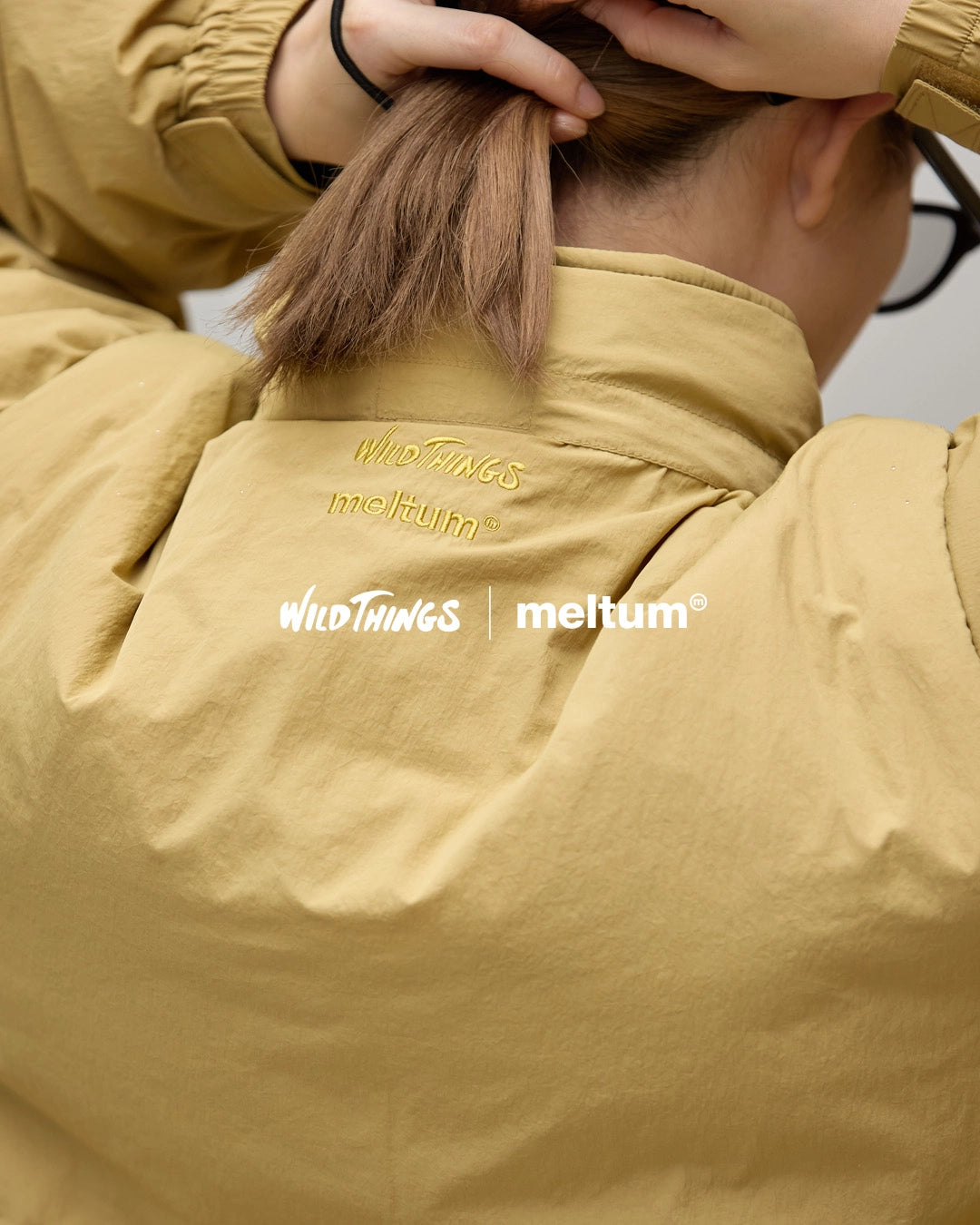 ［2024.11.08 FRI 18:00~ INSTOCK］×WILDTHINGS DETACHABLE PADDING BLOUSON【KHAKI】