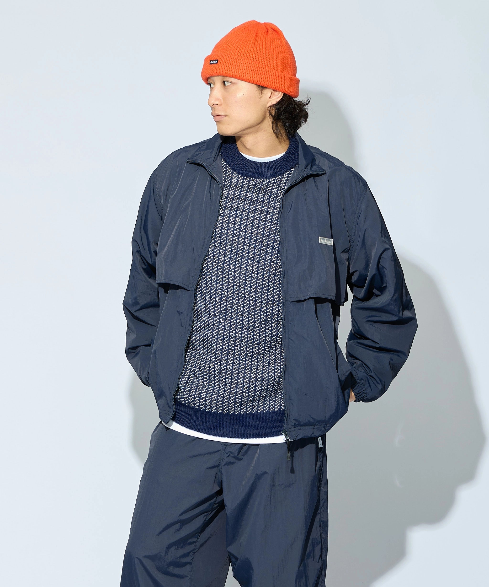 ALL-ROUND ZIP UP JACKET【NAVY】