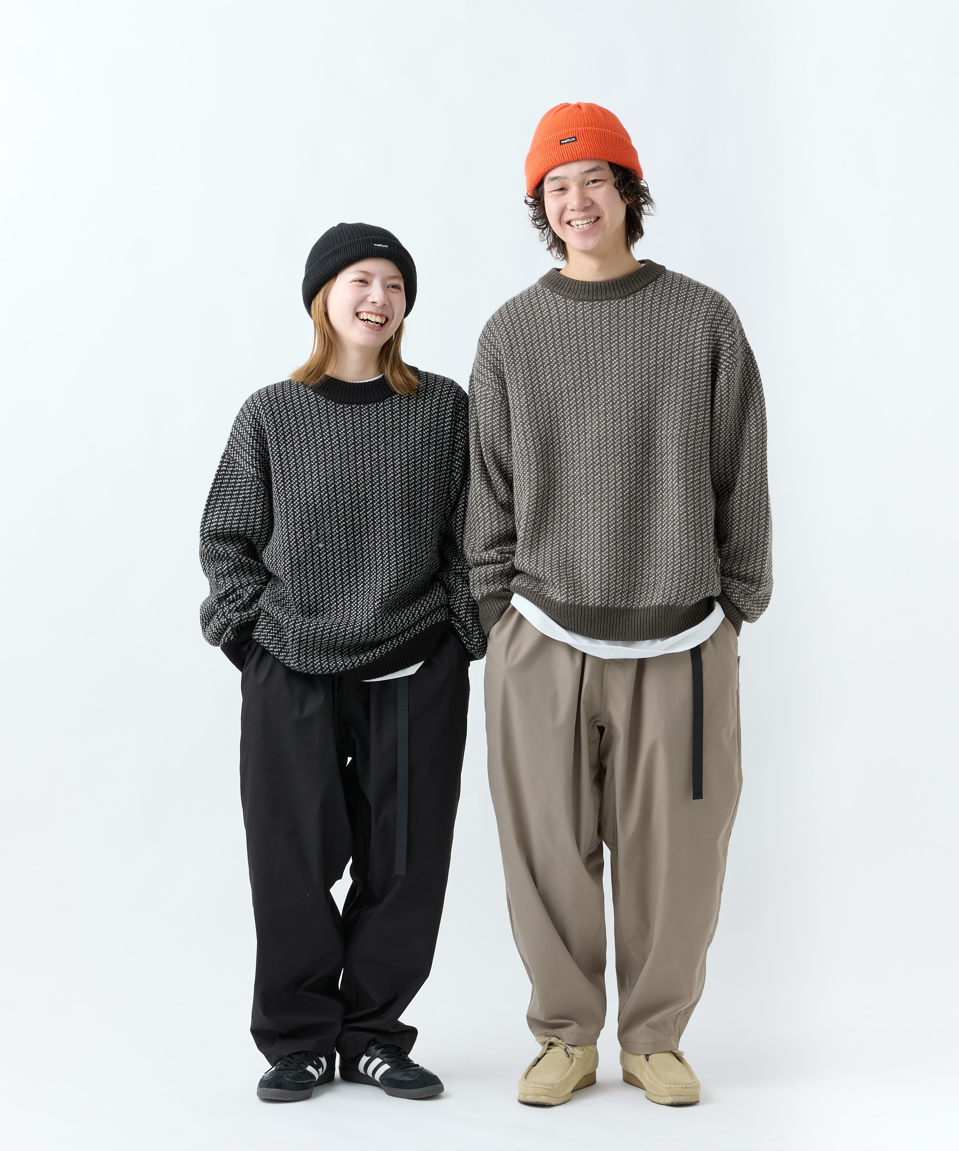 BIRDSEYE KNIT【GREEN】