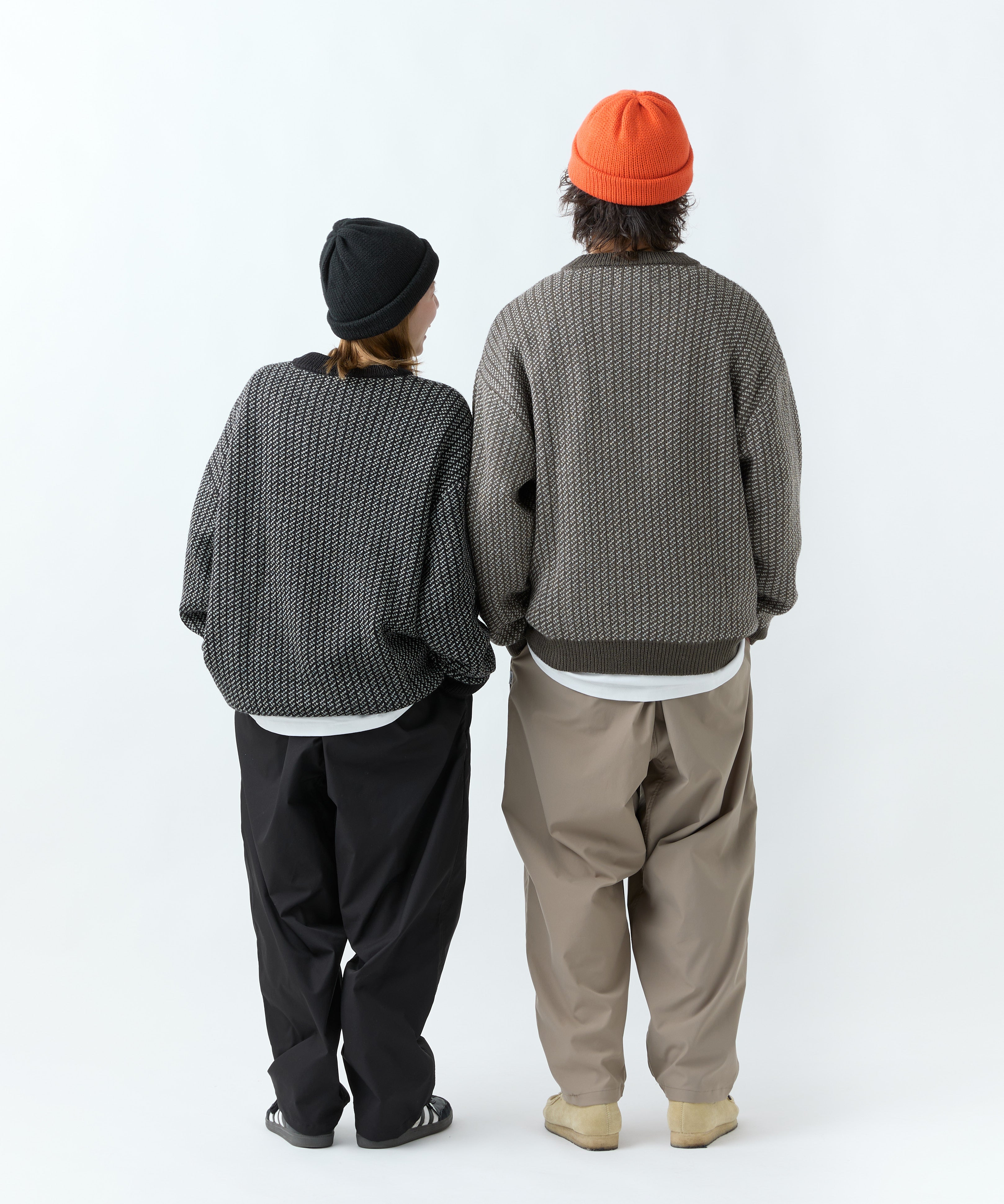 BIRDSEYE KNIT【BLACK】