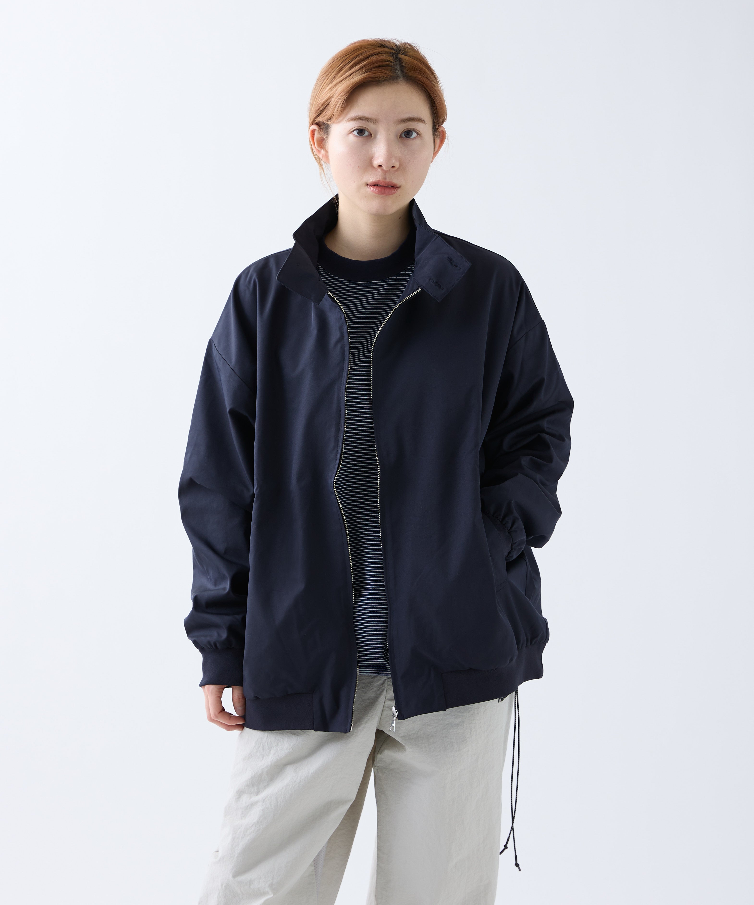 NYLON HARRINGTON JACKET