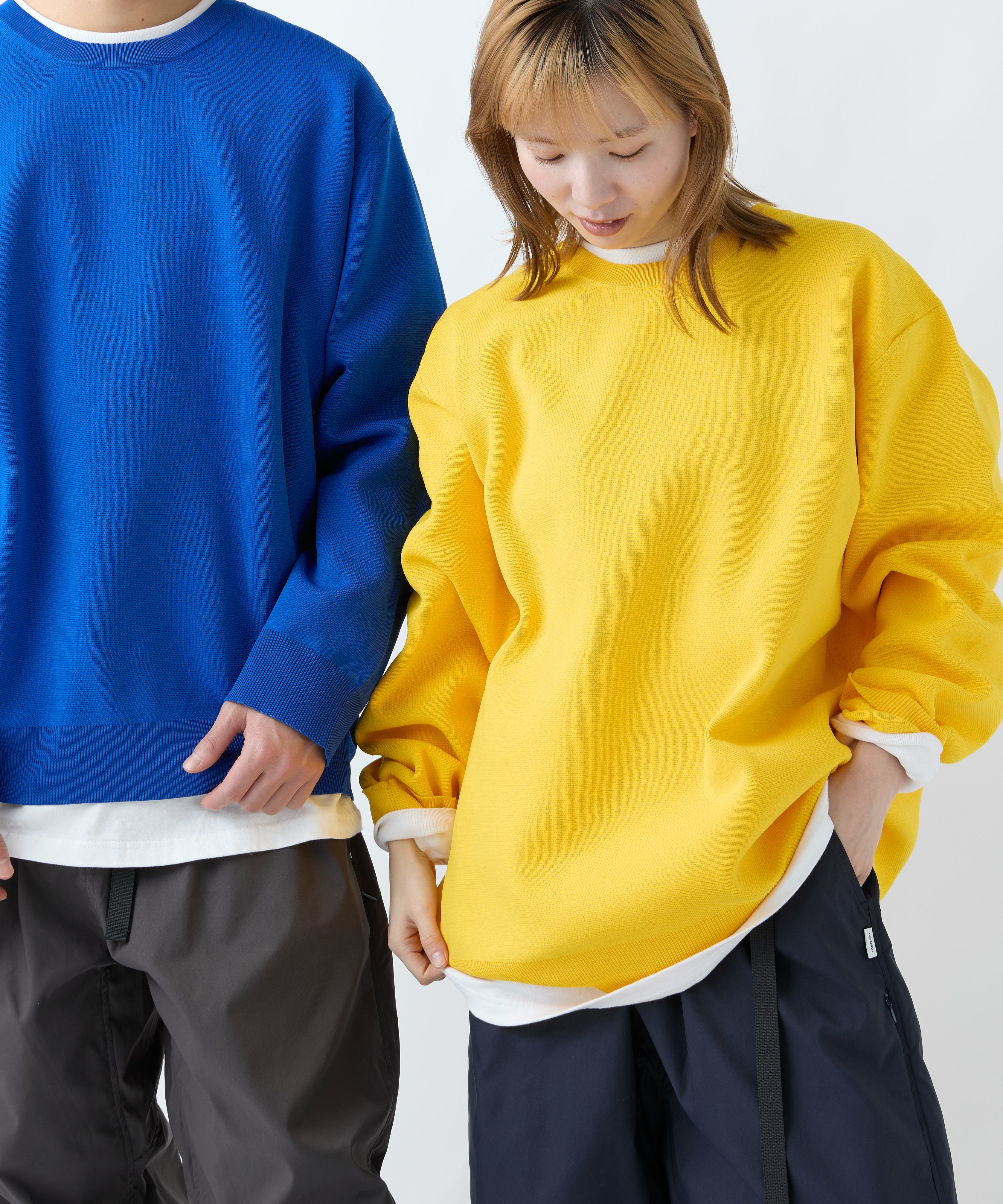 MILANO CREWNECK KNIT【YELLOW】