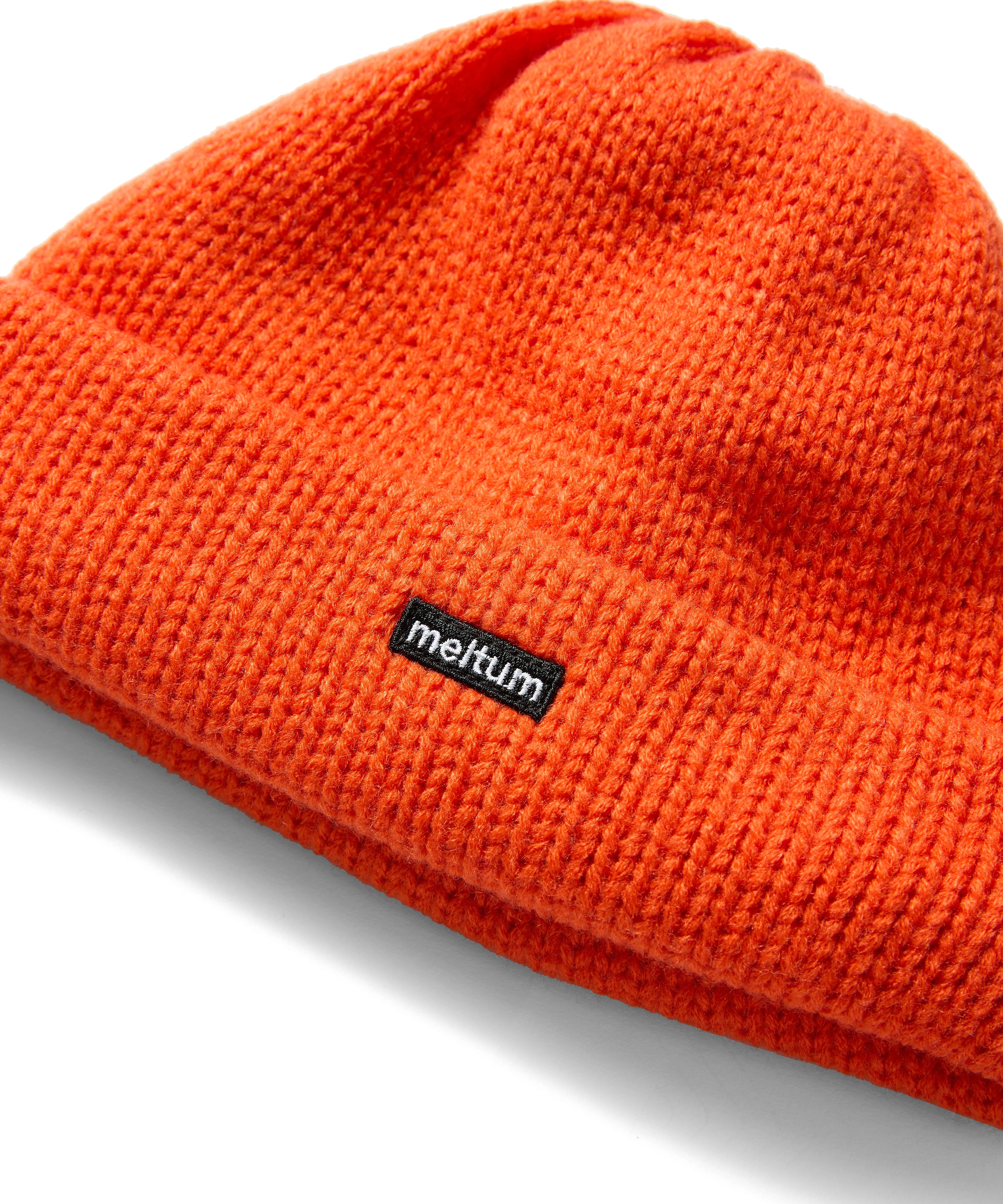 KNIT WATCH CAP [ORANGE]