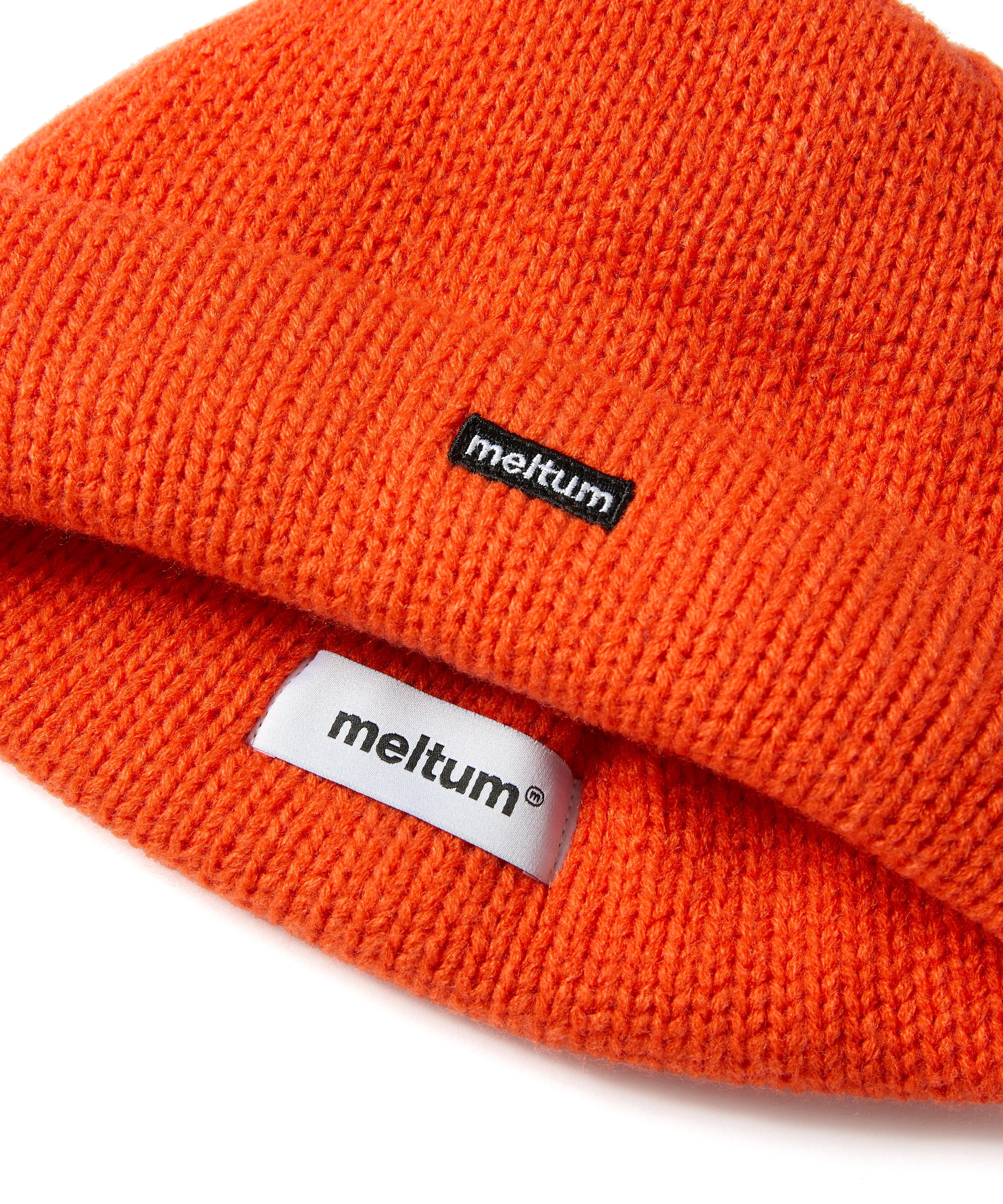 KNIT WATCH CAP【ORANGE】