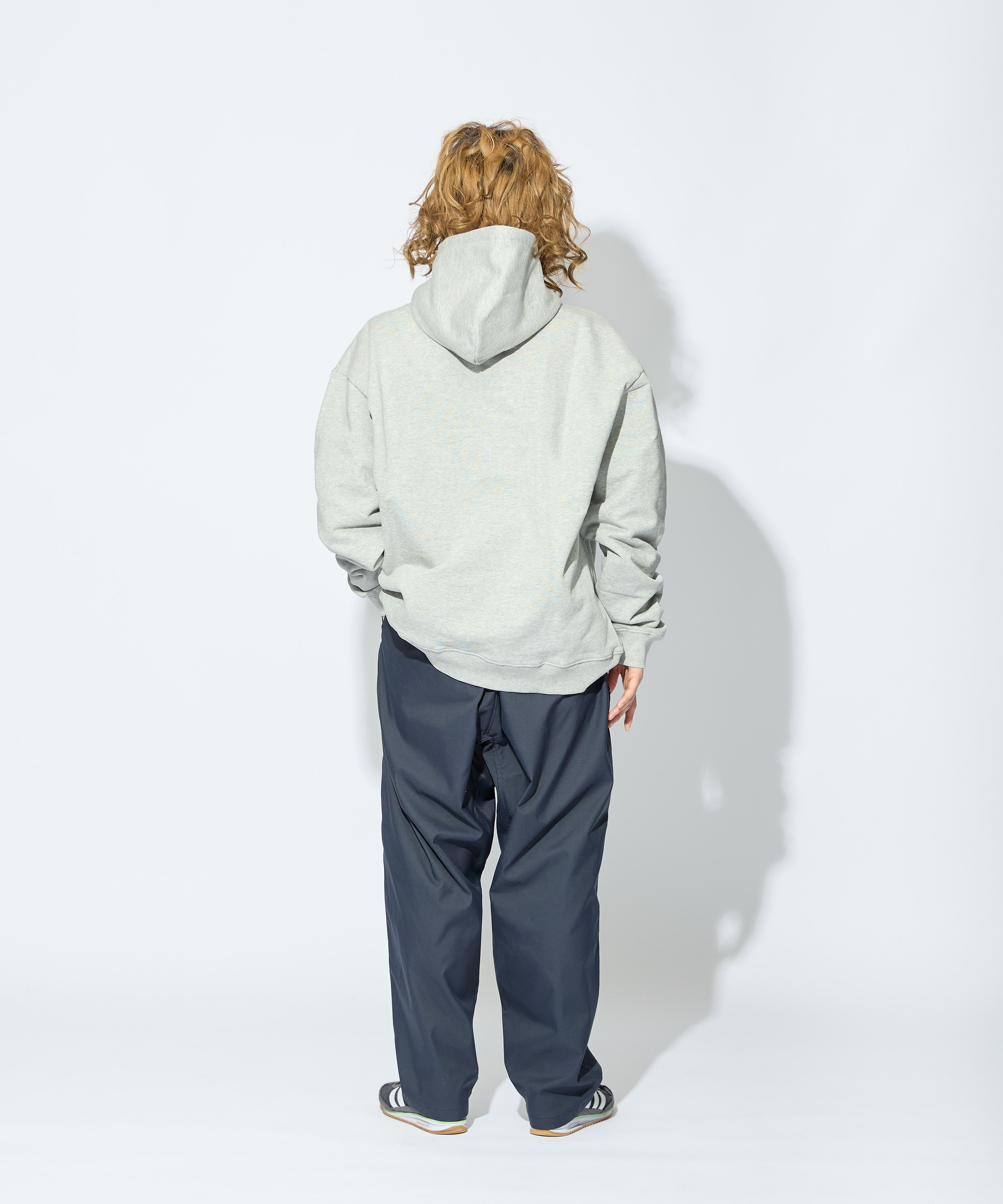 US COTTON HEAVEY SWEAT HOODIE【GREY】