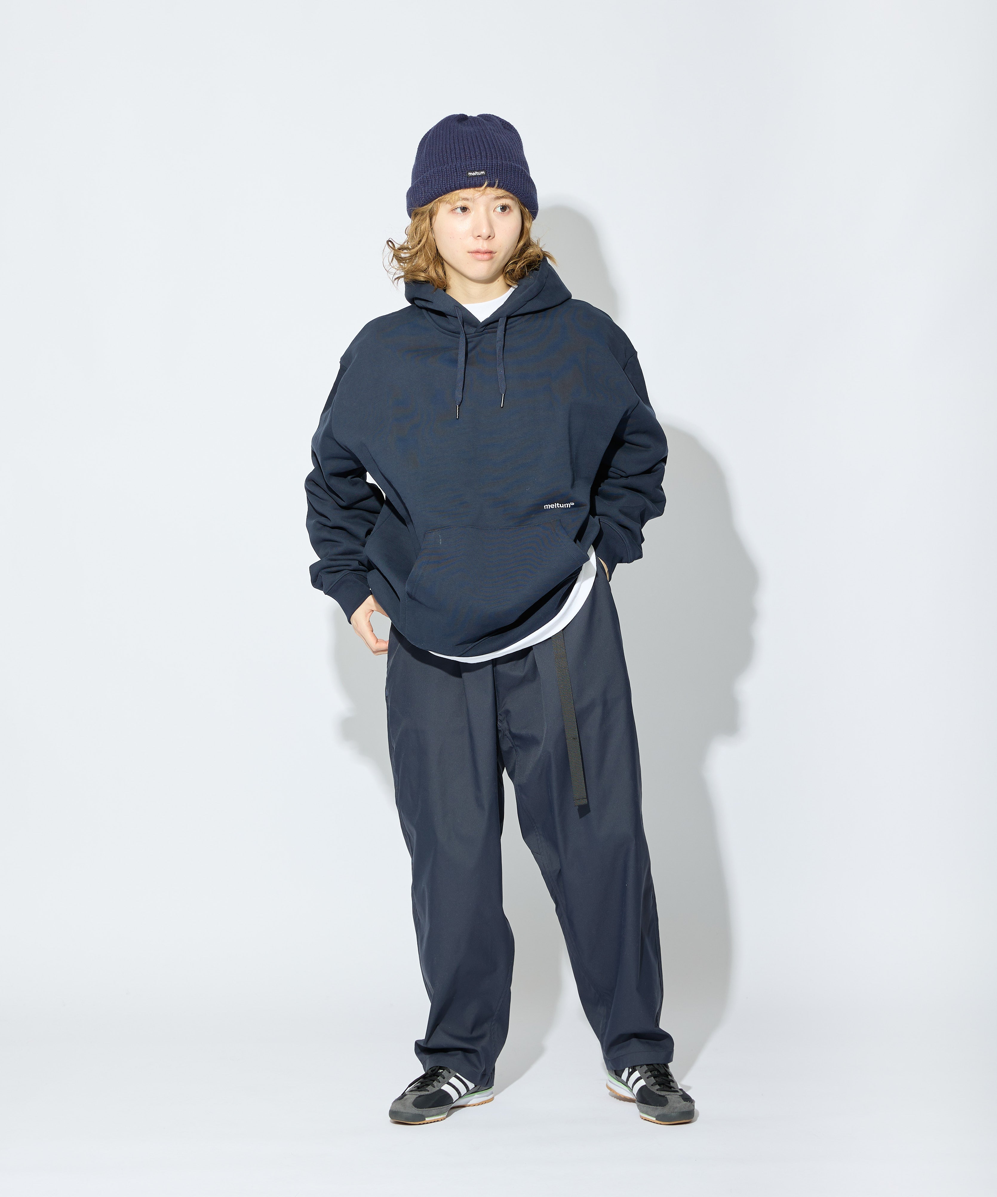 US COTTON HEAVEY SWEAT HOODIE【NAVY】