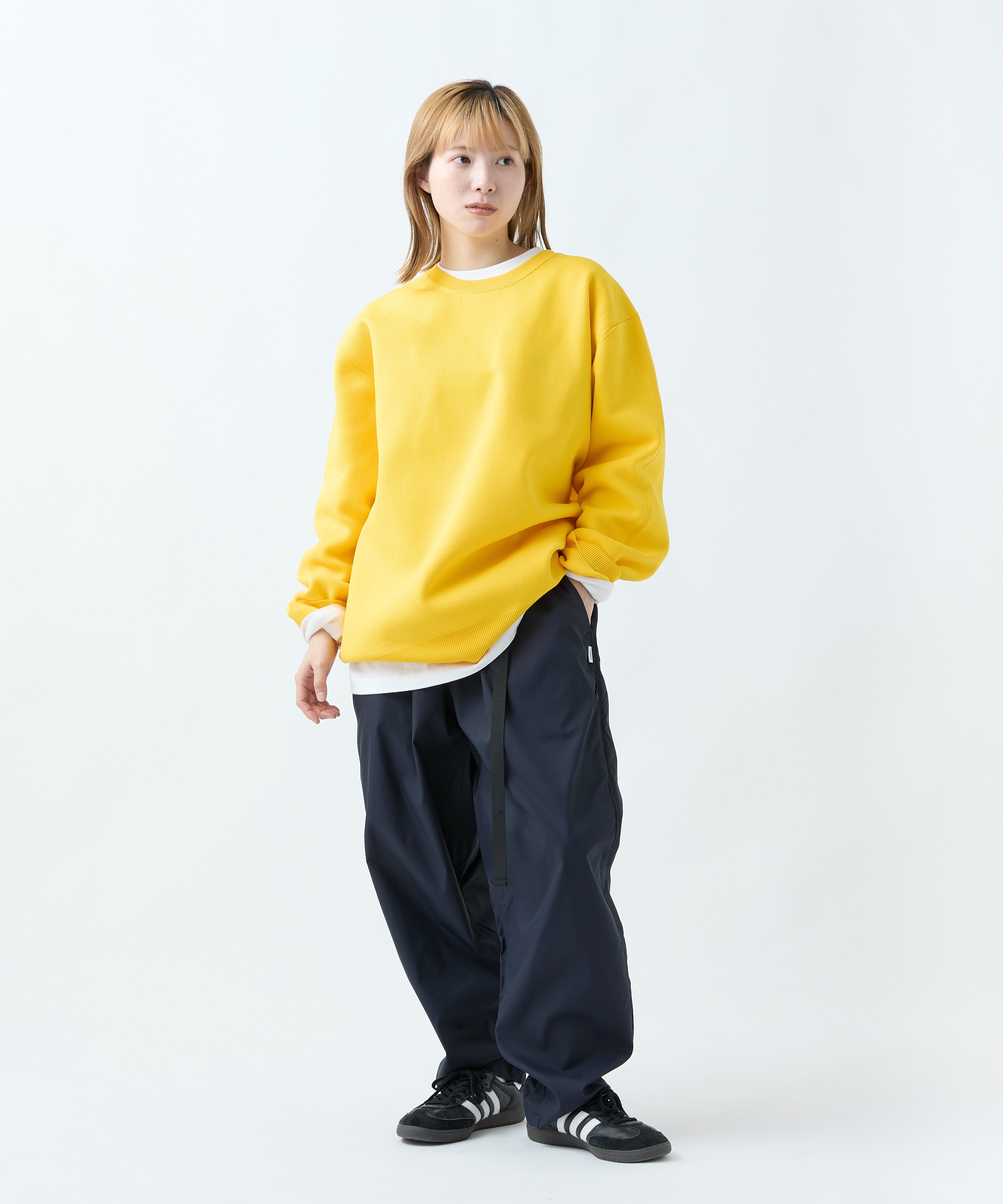 MILANO CREWNECK KNIT【YELLOW】