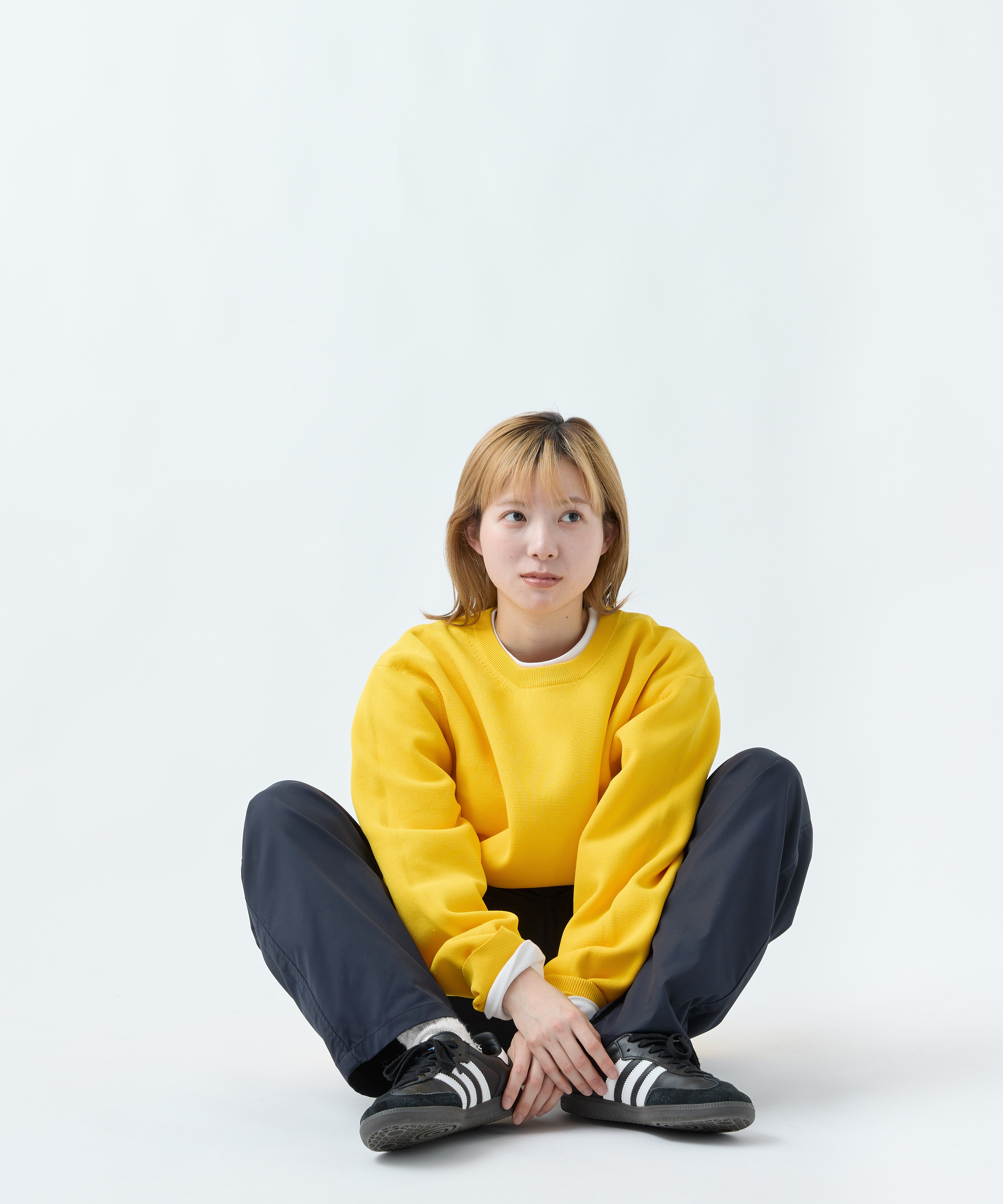 MILANO CREWNECK KNIT【YELLOW】