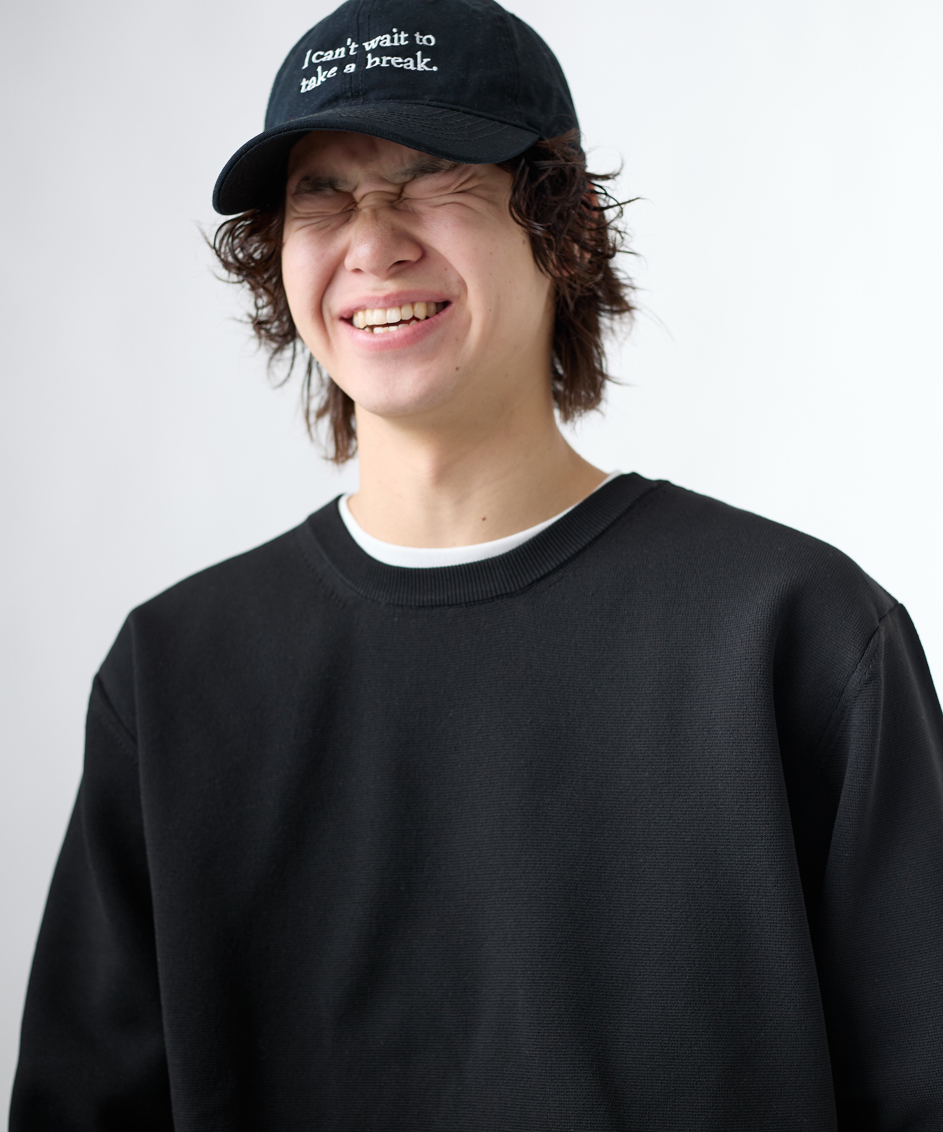 MILANO CREWNECK KNIT【BLACK】