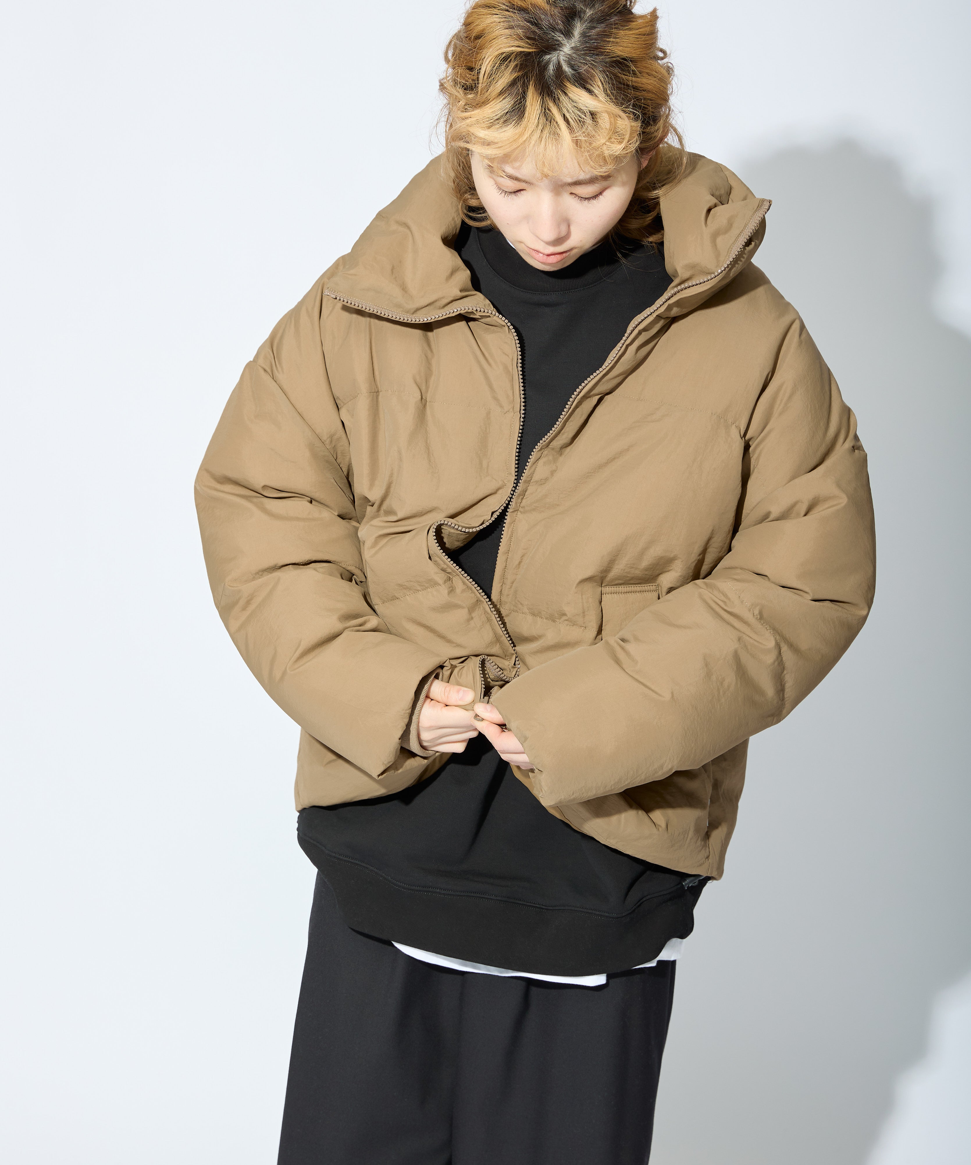 PUFF DOWN JACKET [COYOTE]