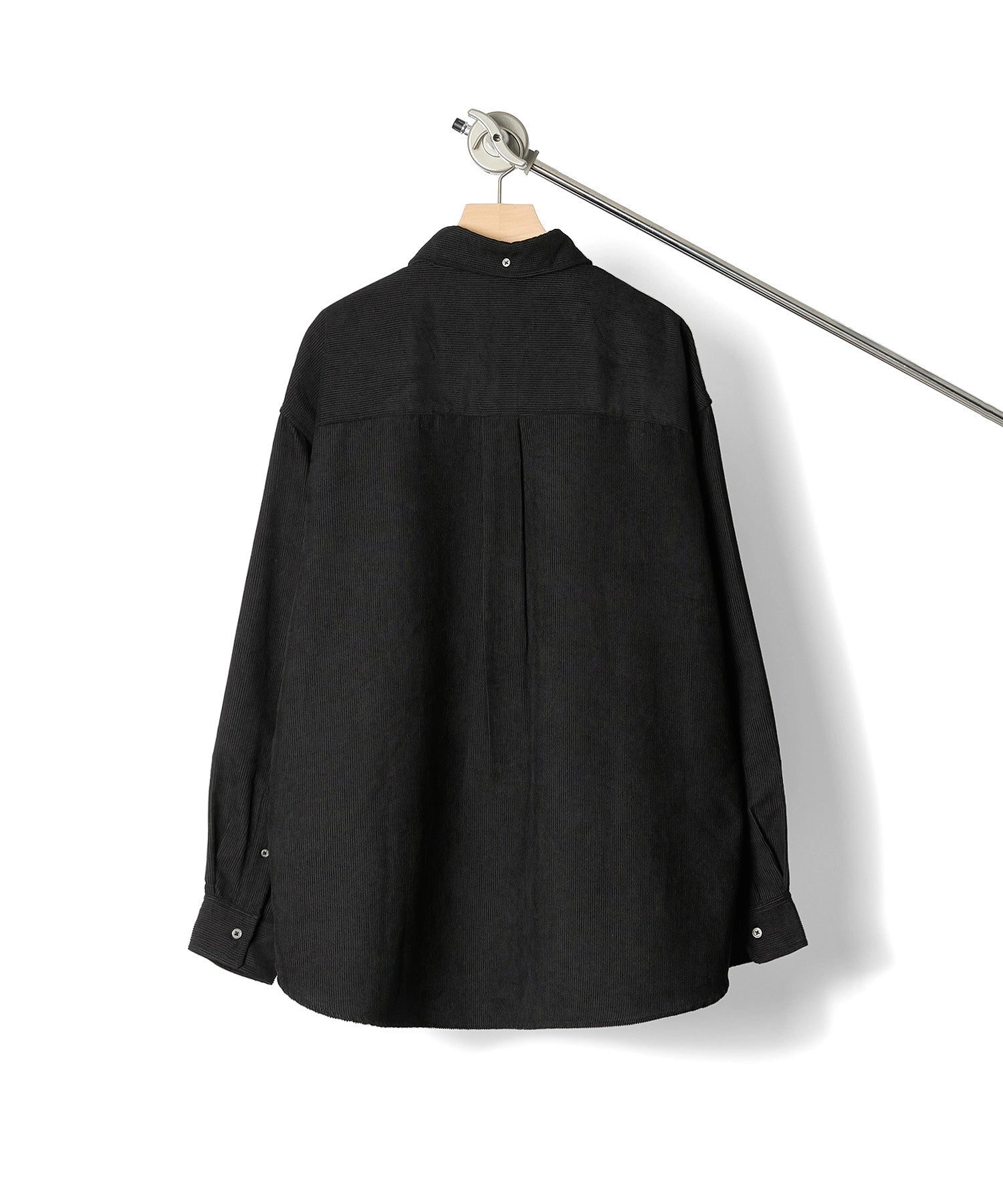 OVERSIZED CORDUROY SHIRT【BLACK】