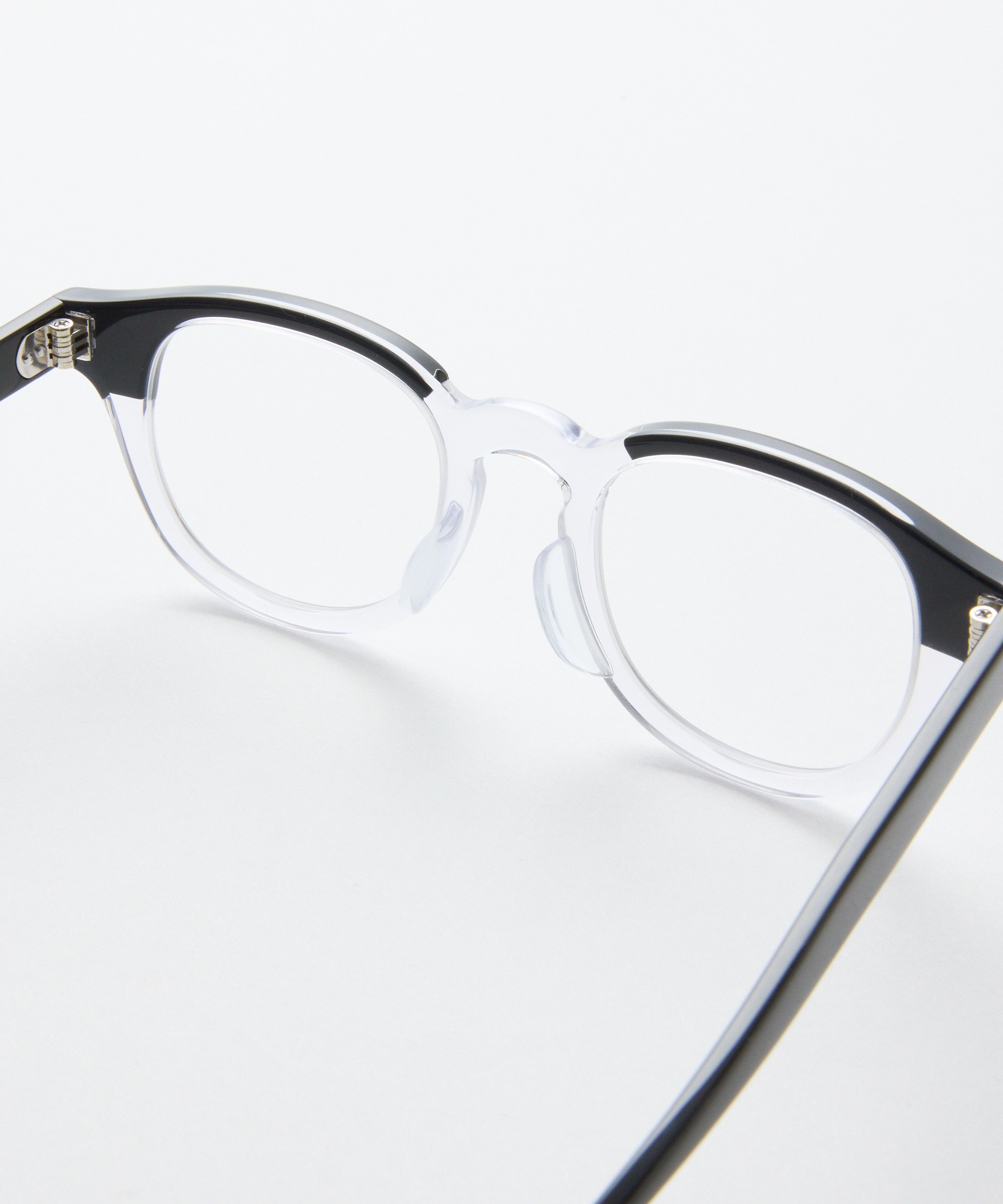 KANEKO OPTICAL × meltum 眼镜 黑色×透明