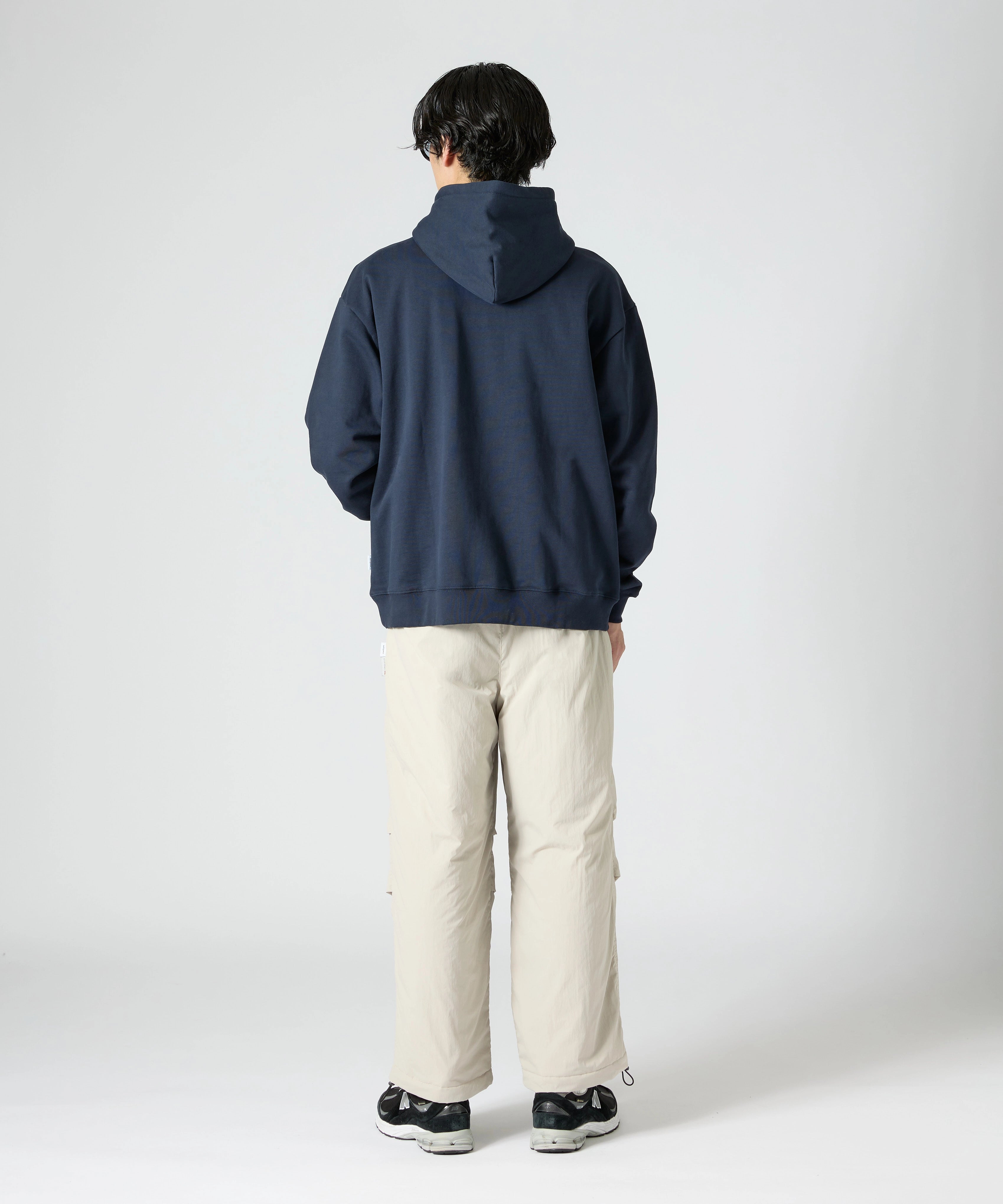 US COTTON HEAVEY SWEAT HOODIE【NAVY】