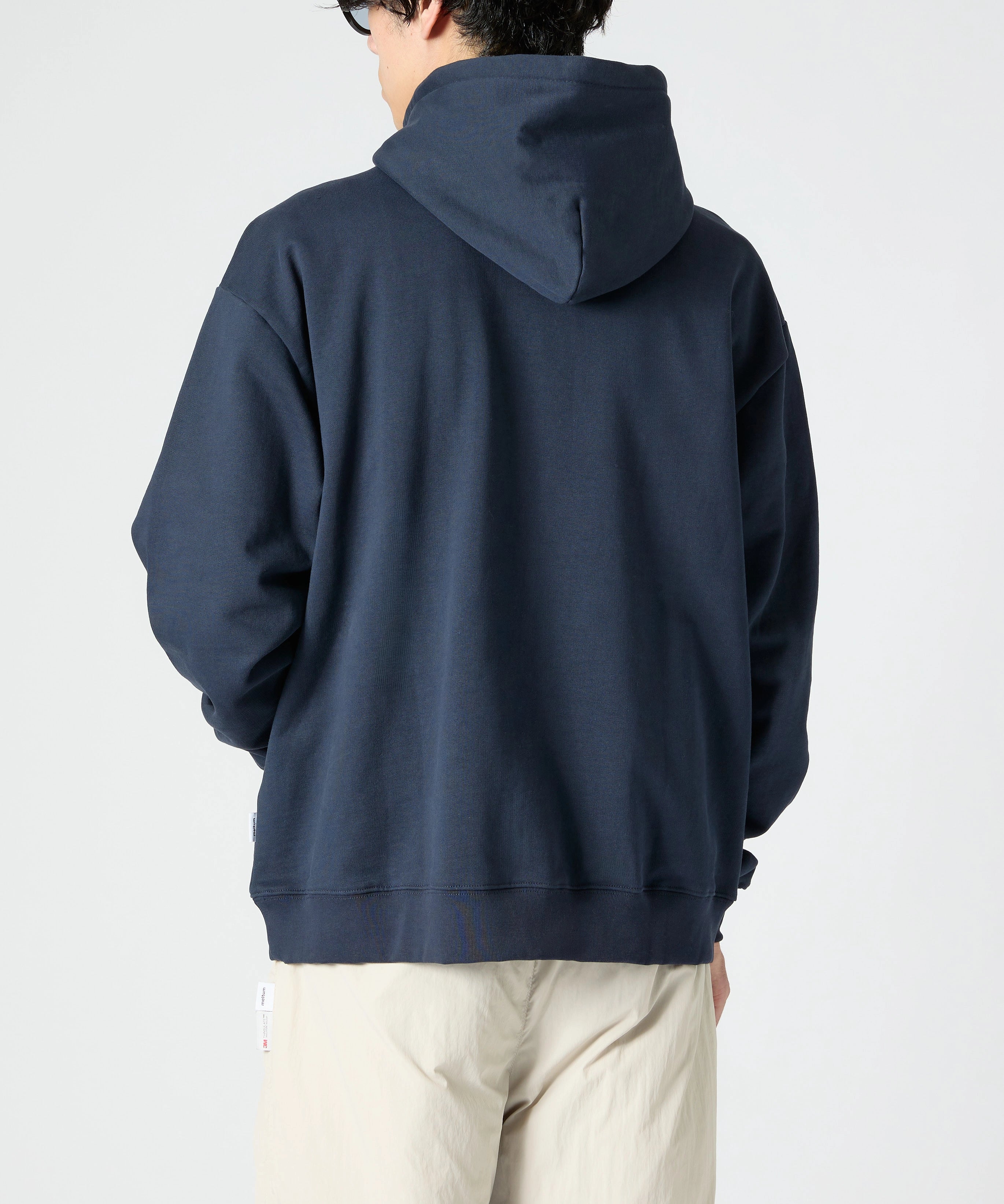 US COTTON HEAVEY SWEAT HOODIE [NAVY]