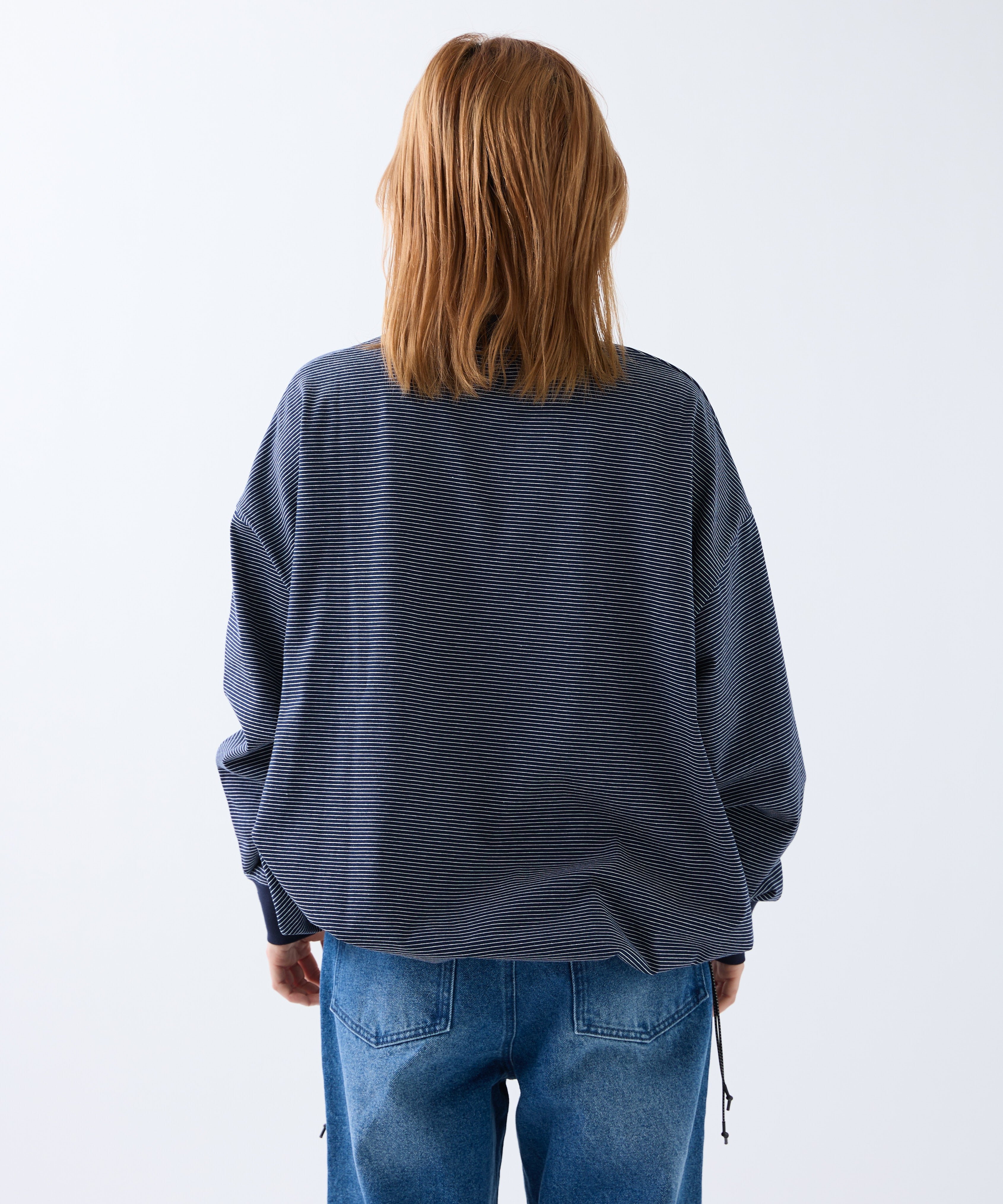 BORDER BALLOON TEE L/S