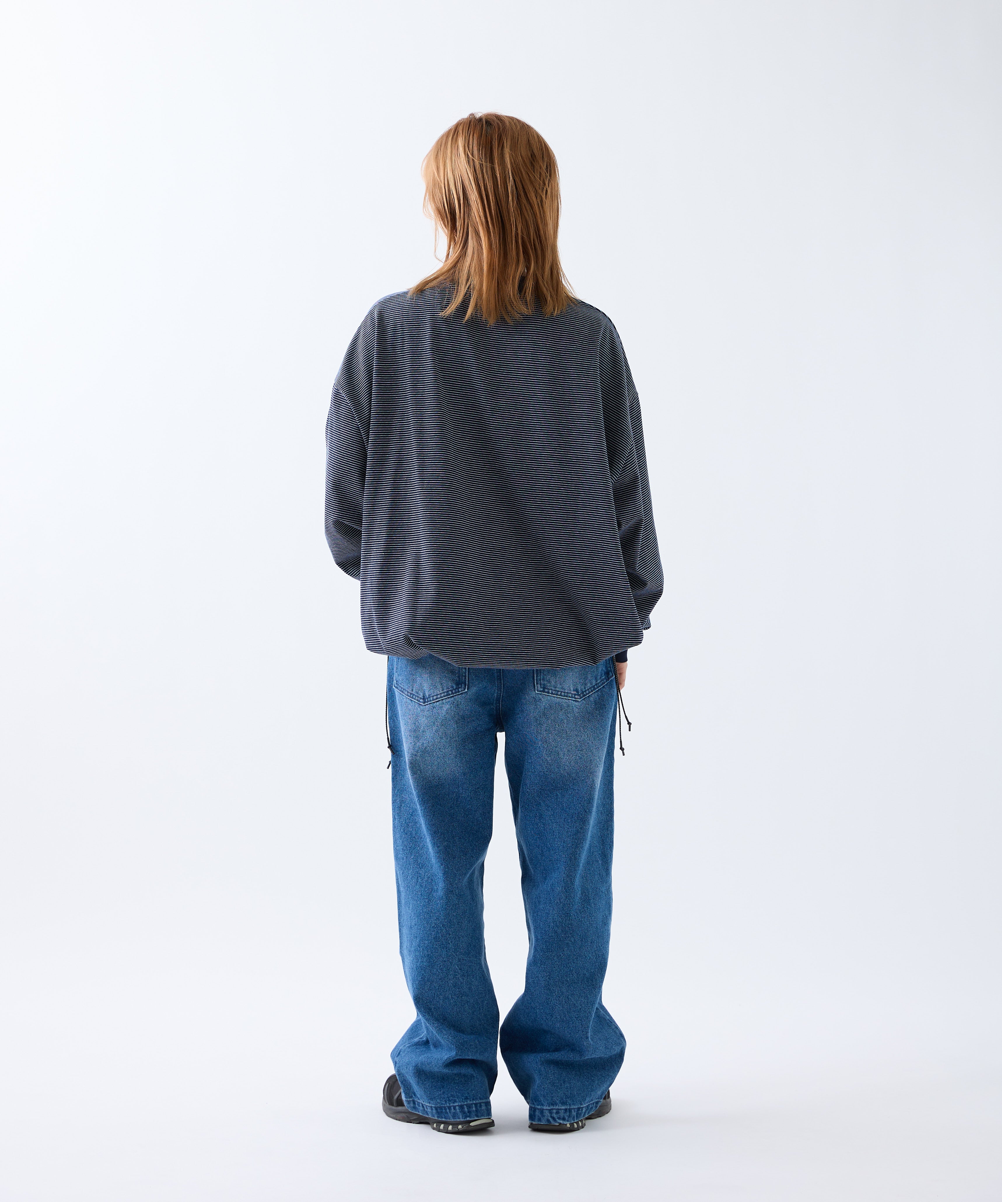 BORDER BALLOON TEE L/S