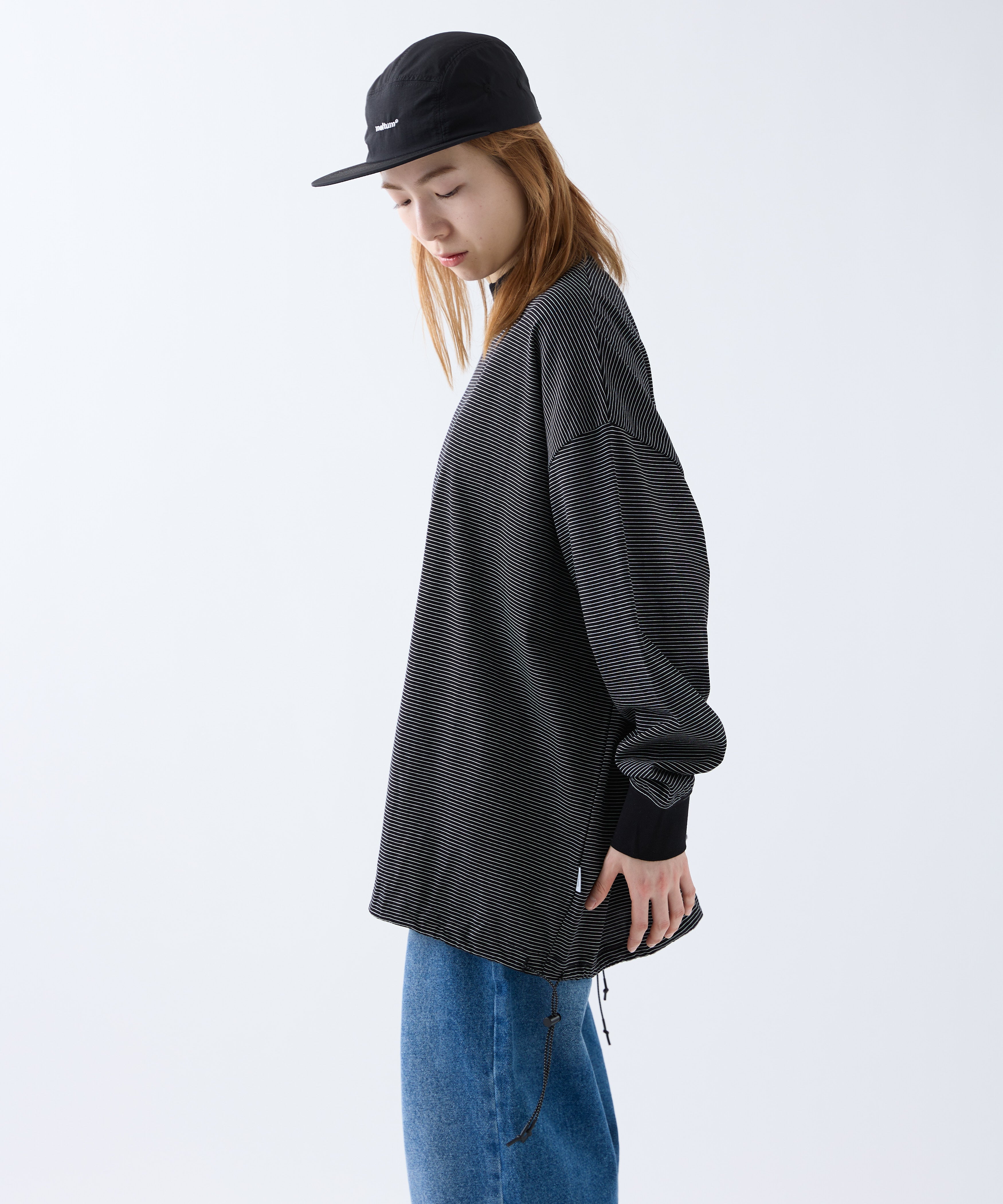 BORDER BALLOON TEE L/S
