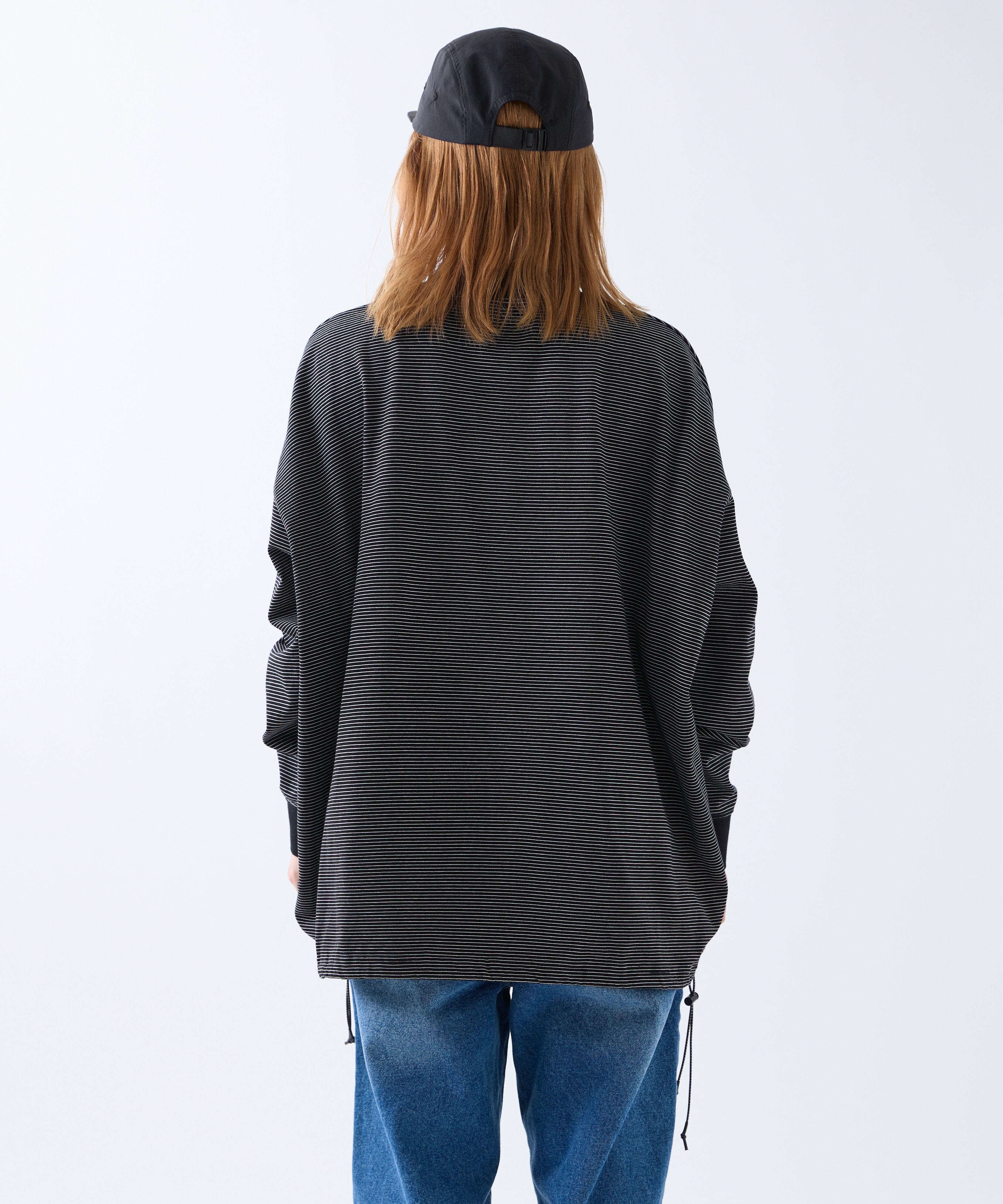 BORDER BALLOON TEE L/S