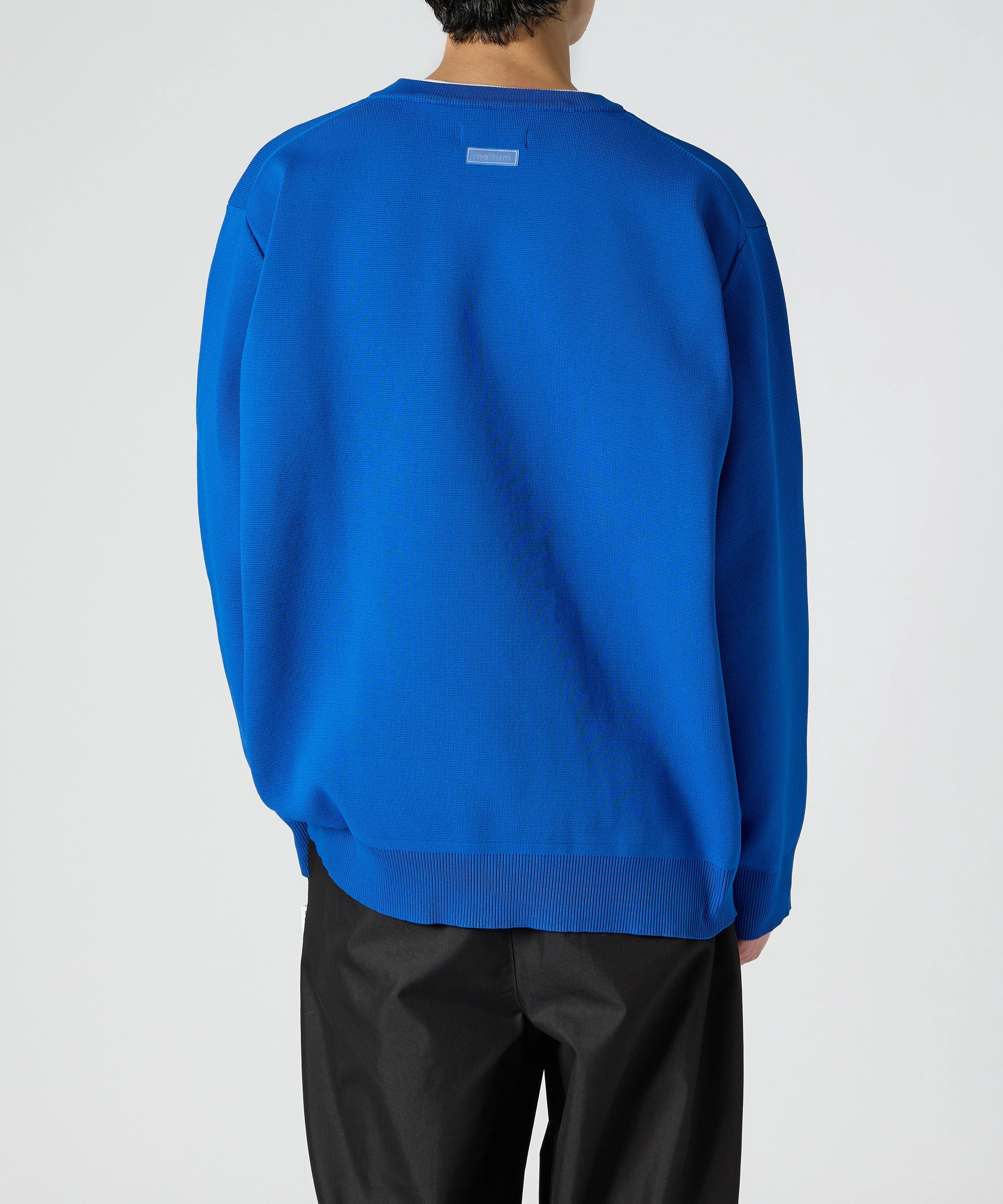 MILANO CREWNECK KNIT【BLUE】