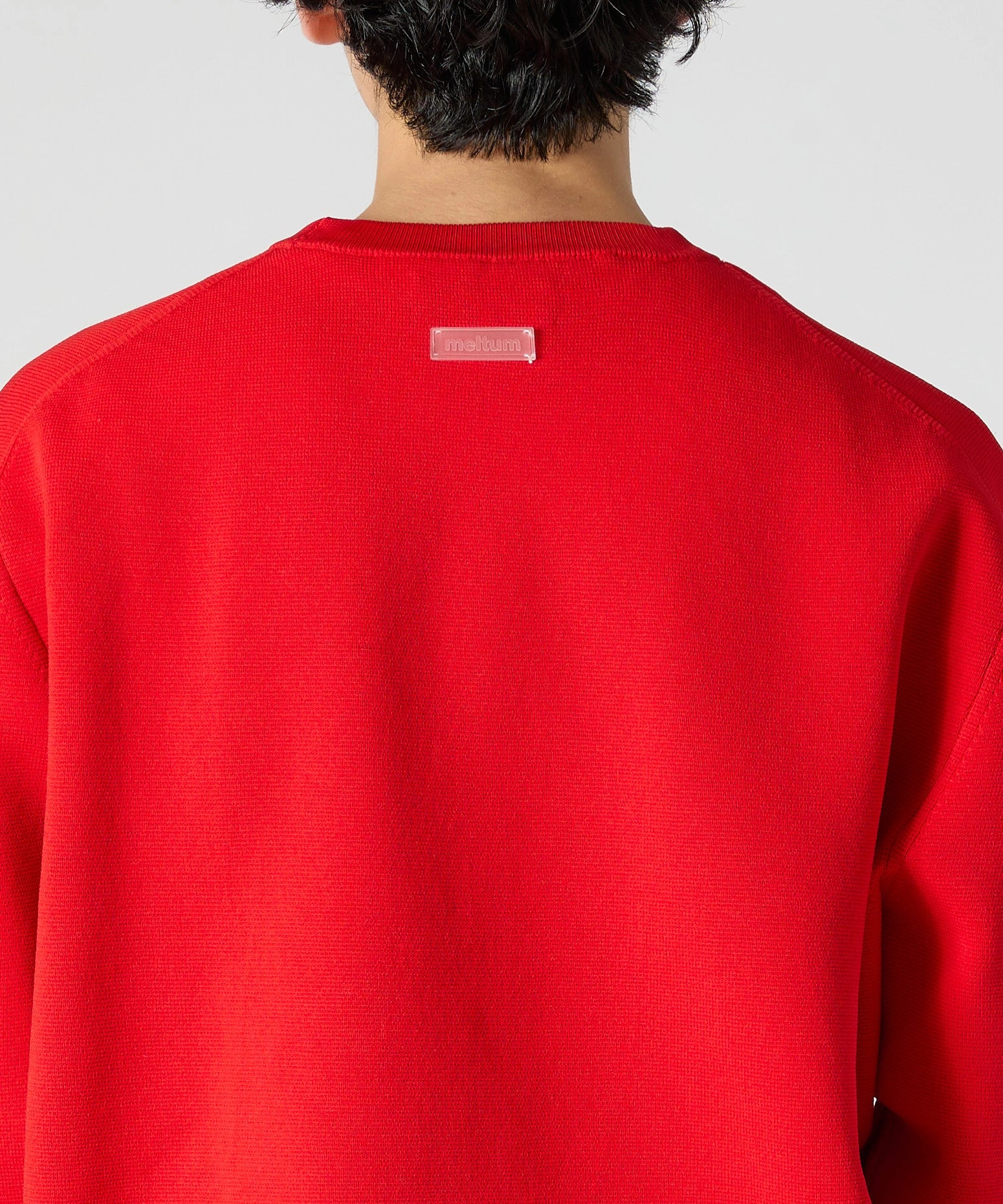 MILANO CREWNECK KNIT【RED】