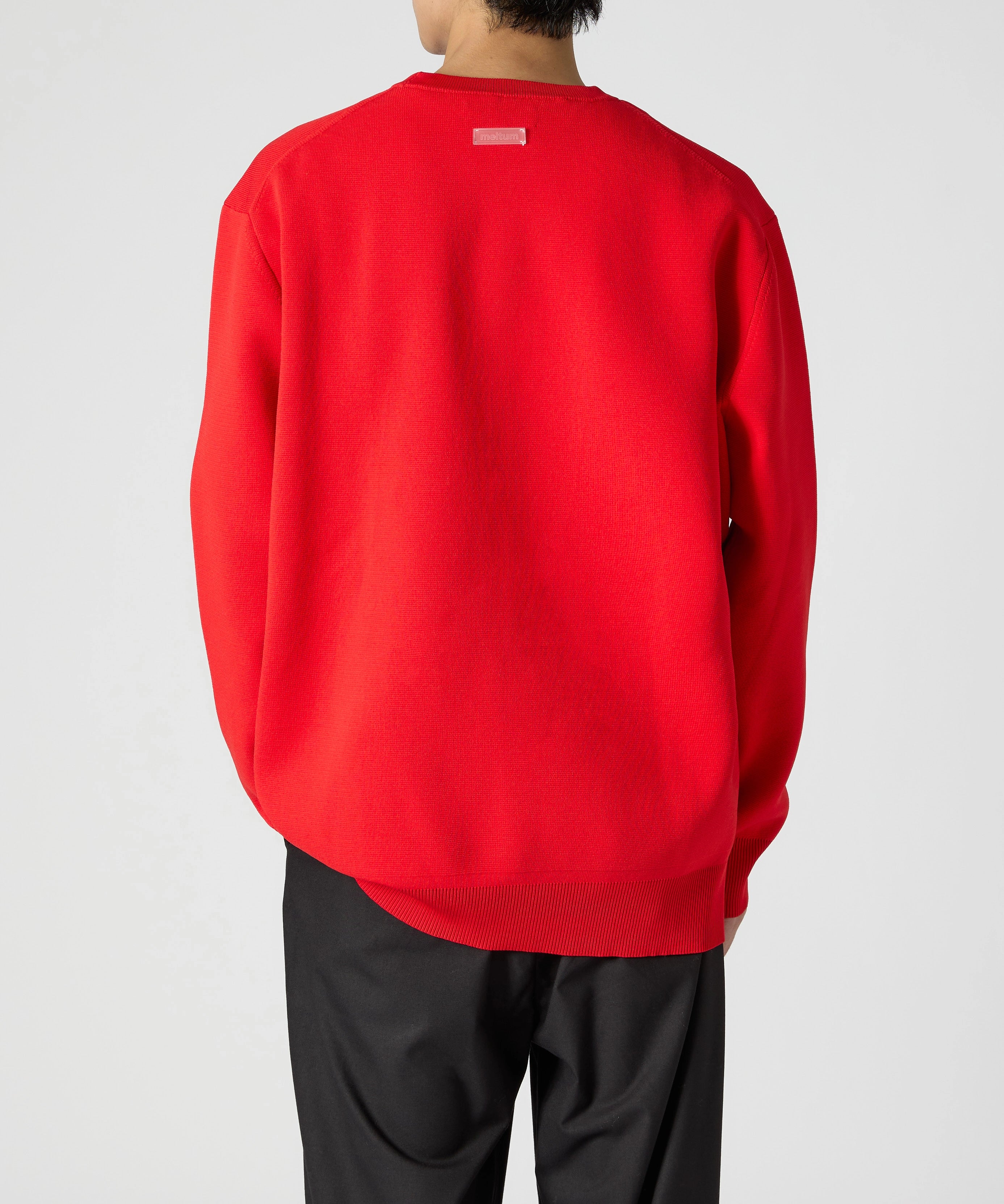 MILANO CREWNECK KNIT【RED】