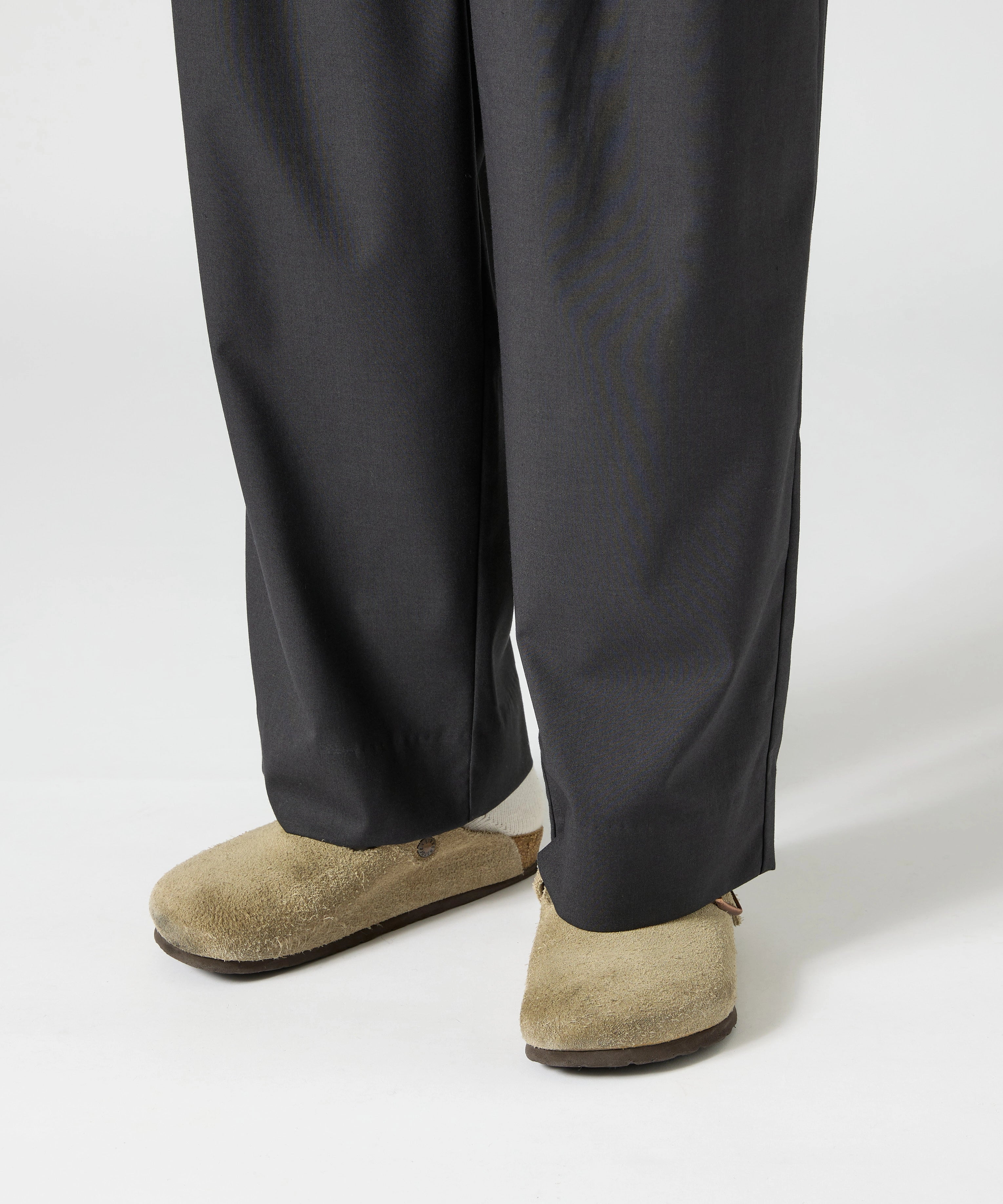 WORK EASY SLACKS [CHARCOAL]